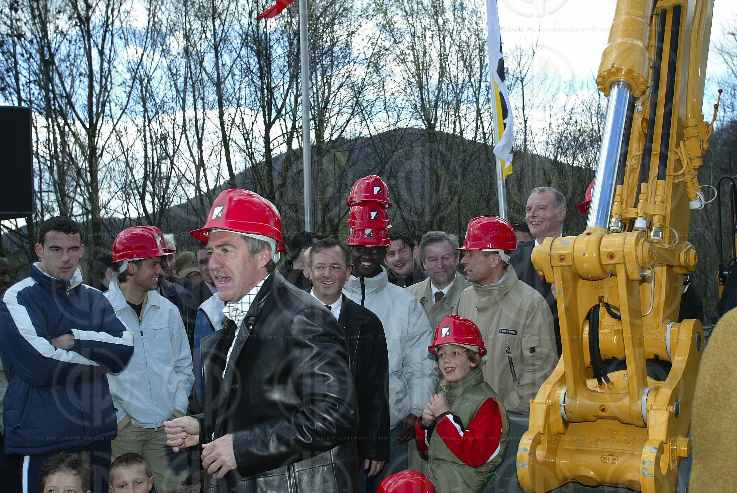 Spatenstich GAK-Trainingszentrum