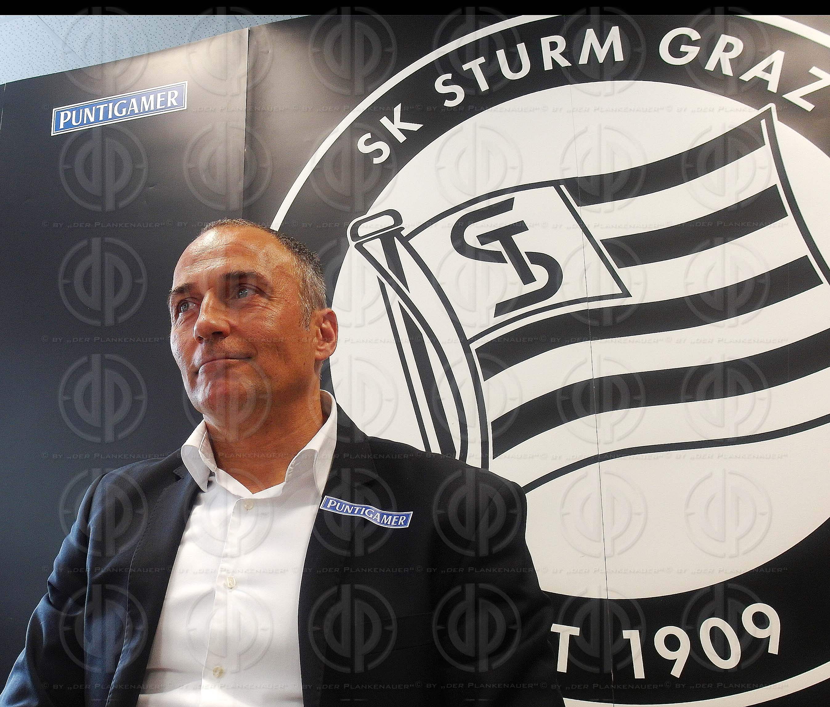 SK Sturm Pressekonferenz - Darko MILANIC neuer Trainer