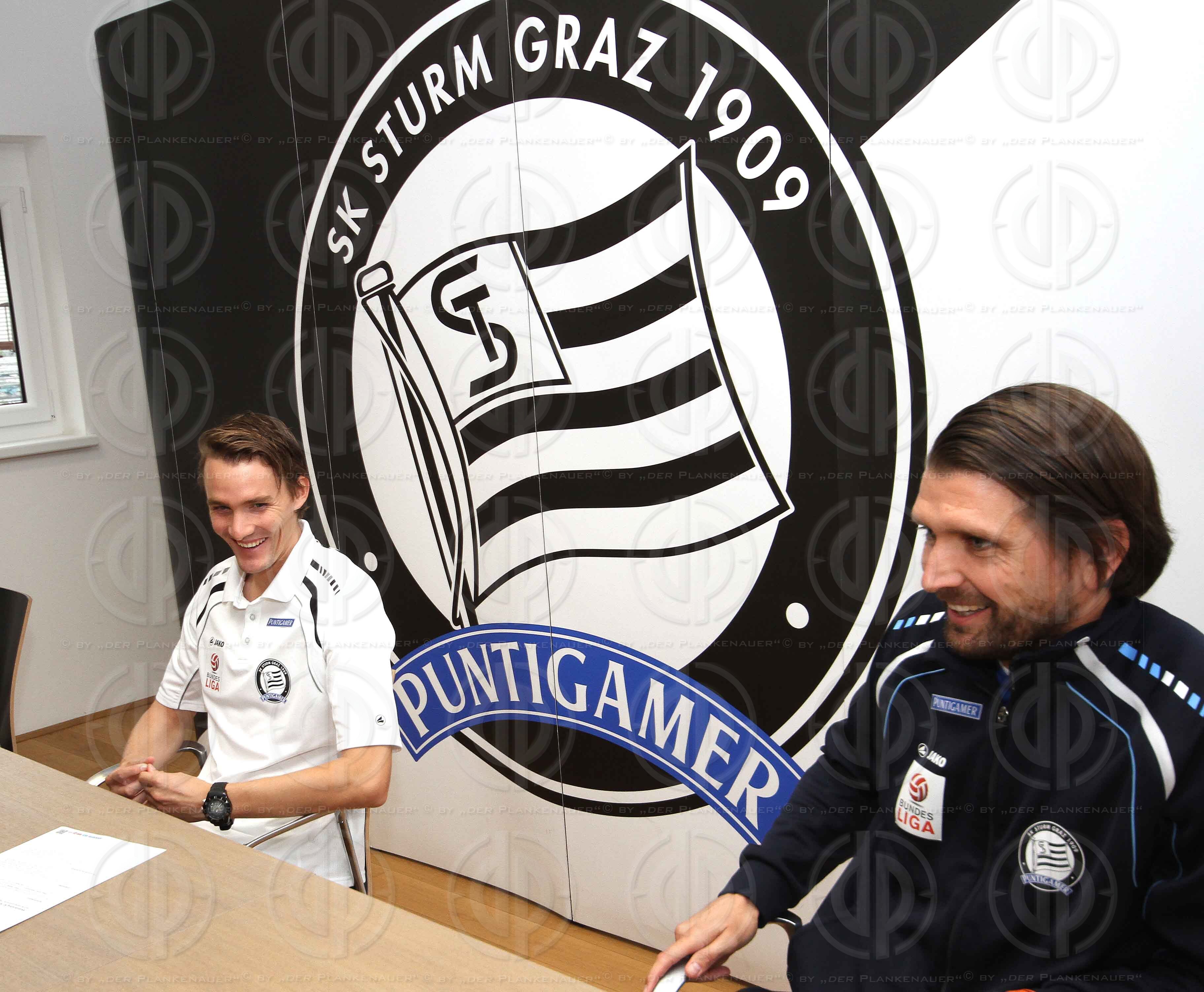SK Sturm Pressekonferenz