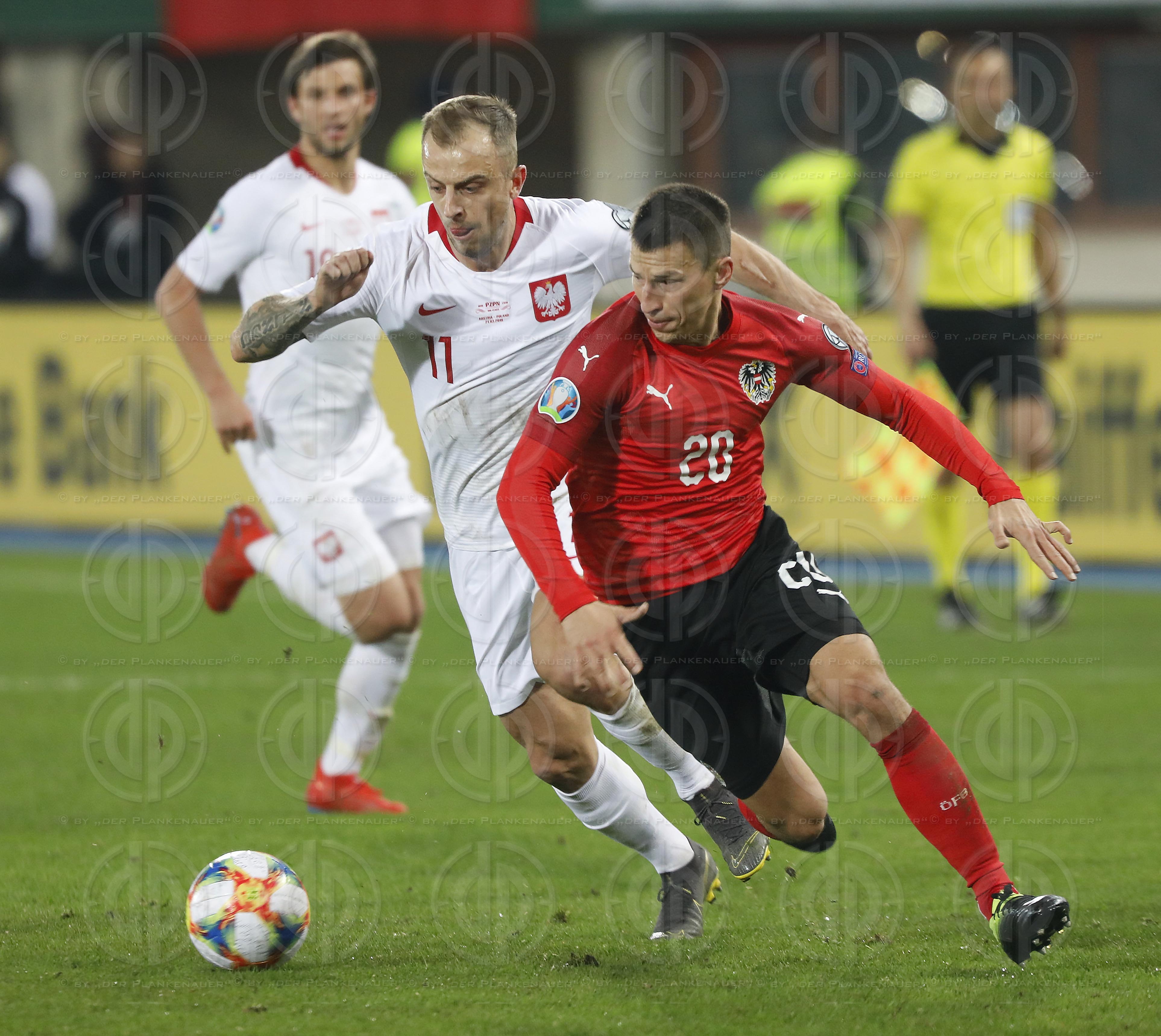 Länderspiel EM-Q. Österreich vs. Polen (0:1)