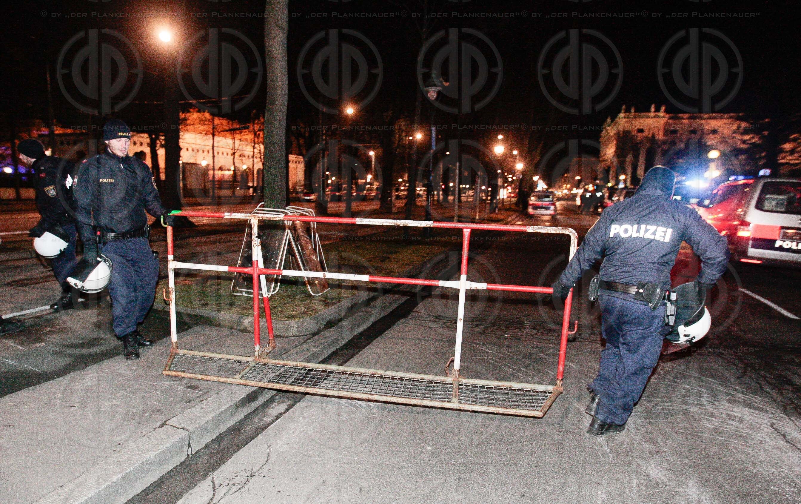 Demos rund um den Akademikerball 2016