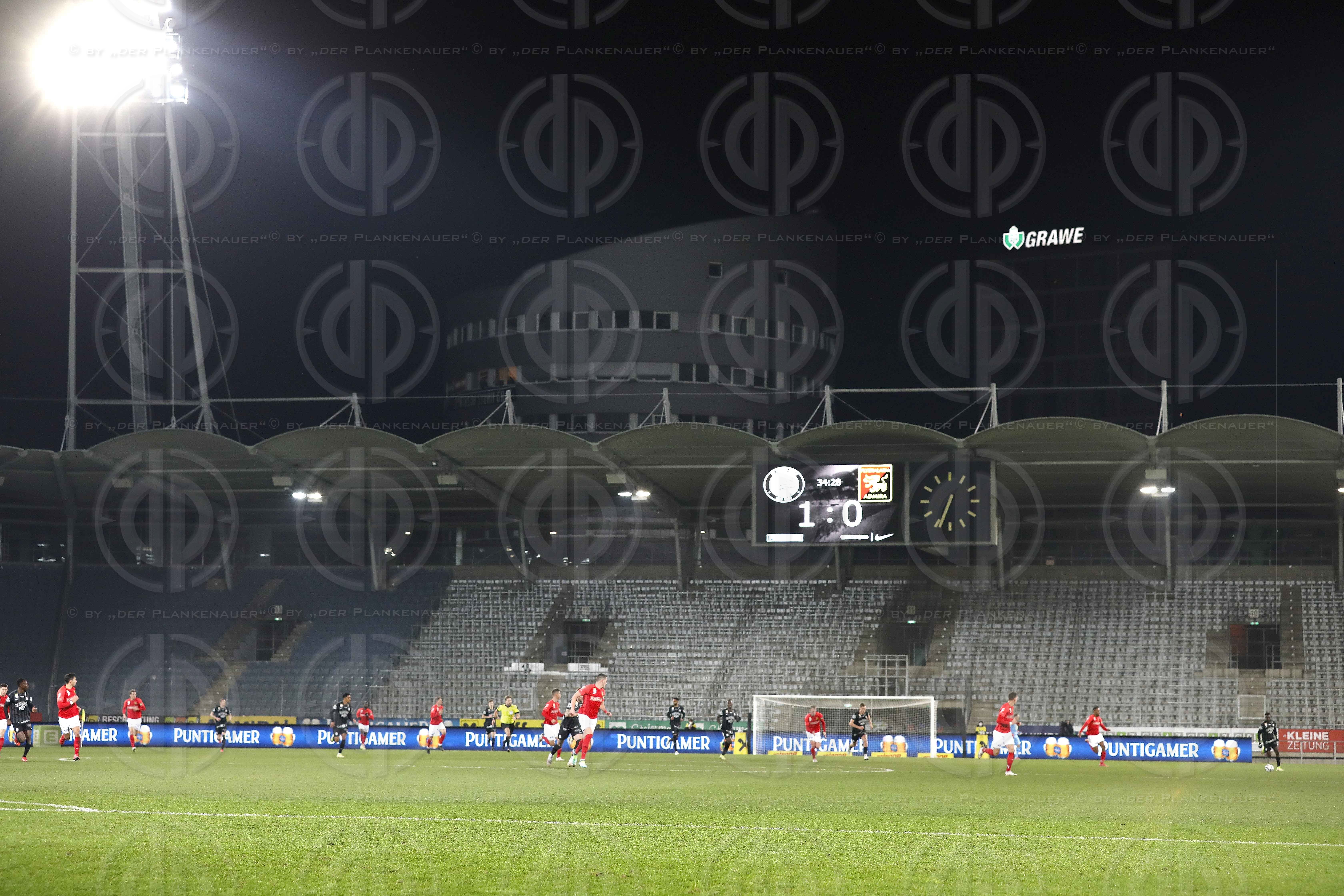 SK Sturm vs. Admira (1:1) am 04.12.2021