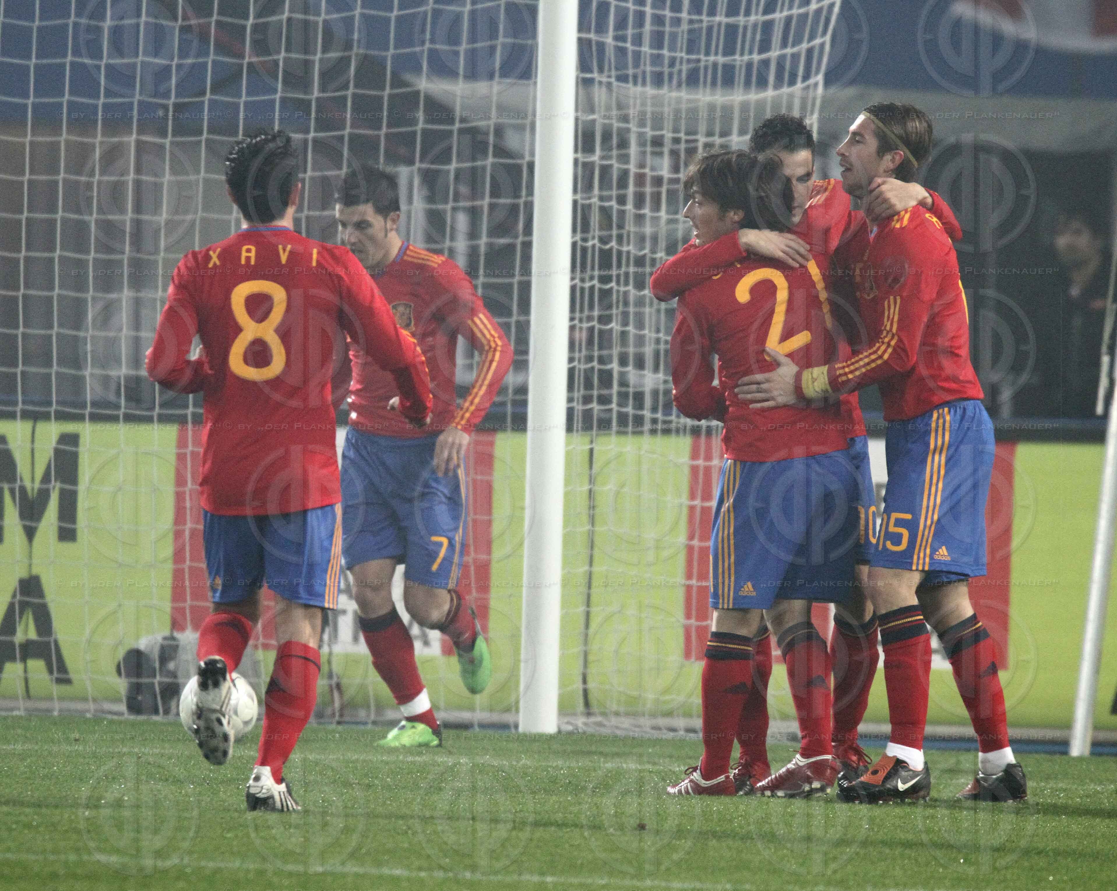 Länderspiel Österreich vs. Spanien