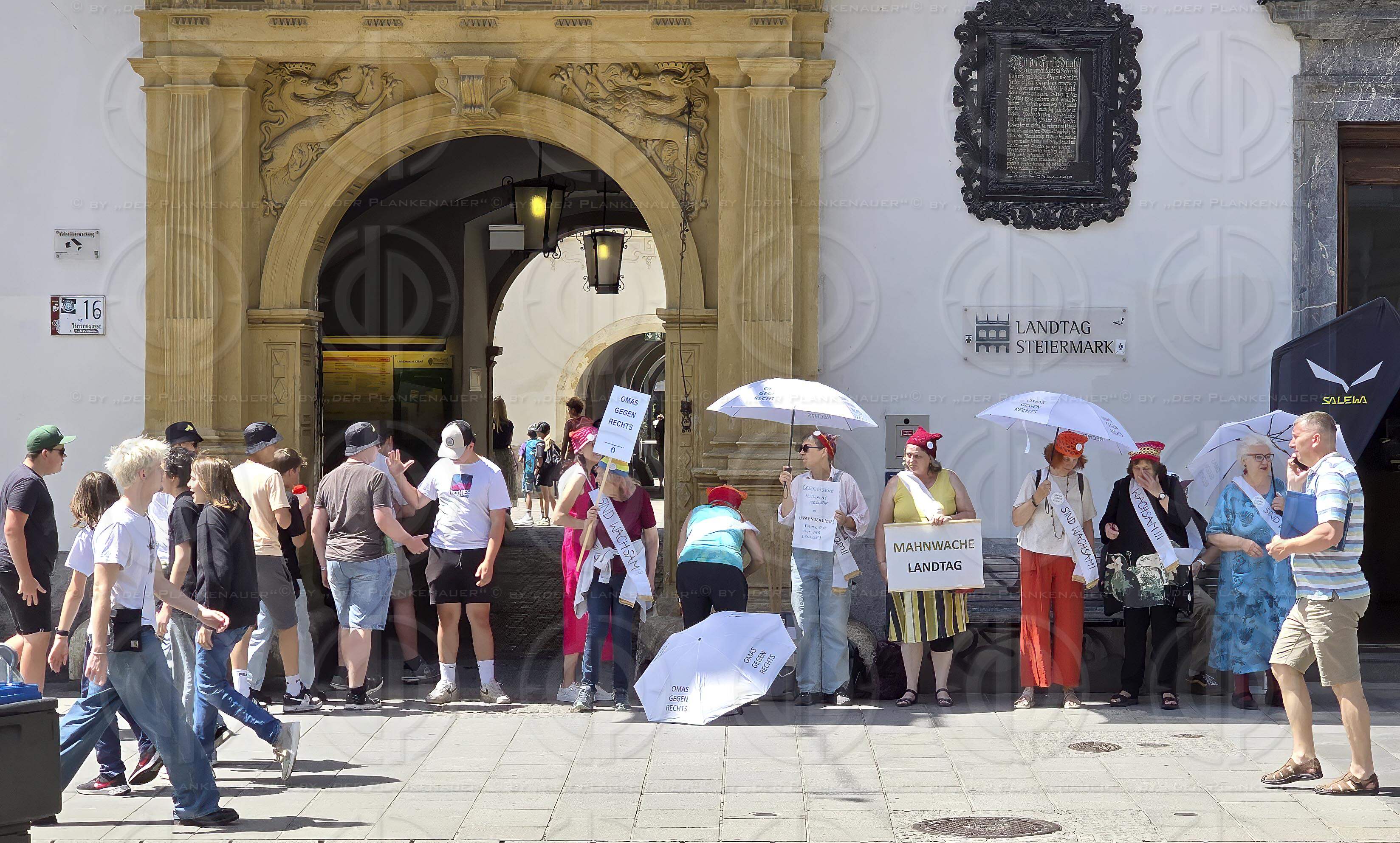 Protest gegen geschlossene Notschlafstellen am 04.06.2025