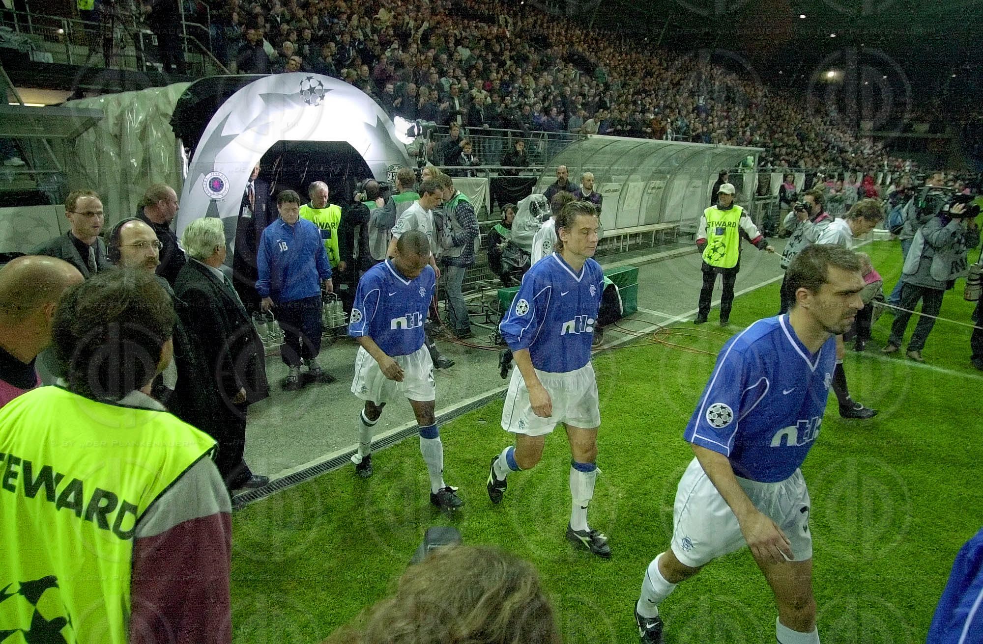 CL Sturm Graz - Rangers FC (2:0 Endstand)