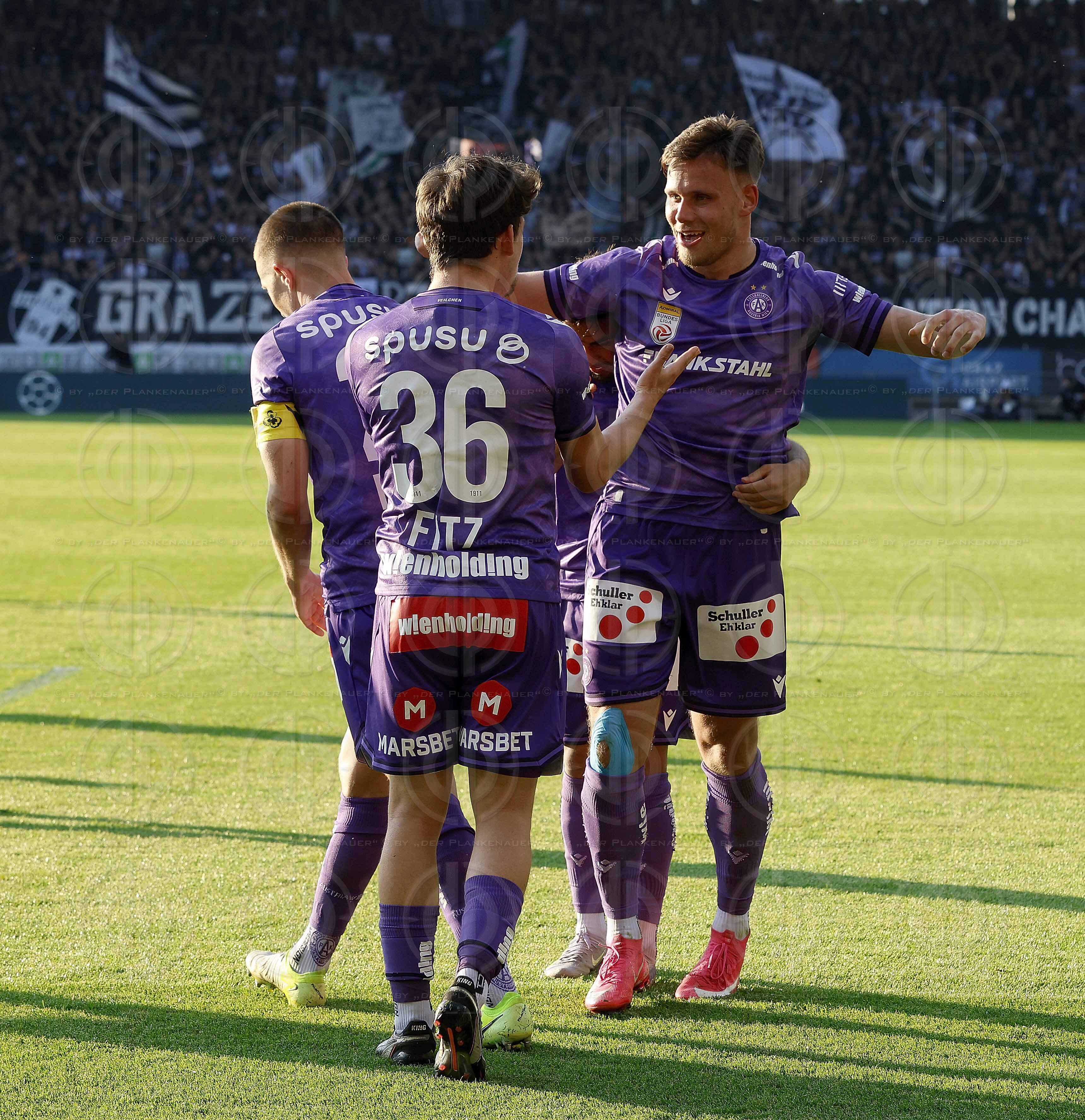 SK Sturm vs. FK Austria Wien (0:1) am 27.04.2025