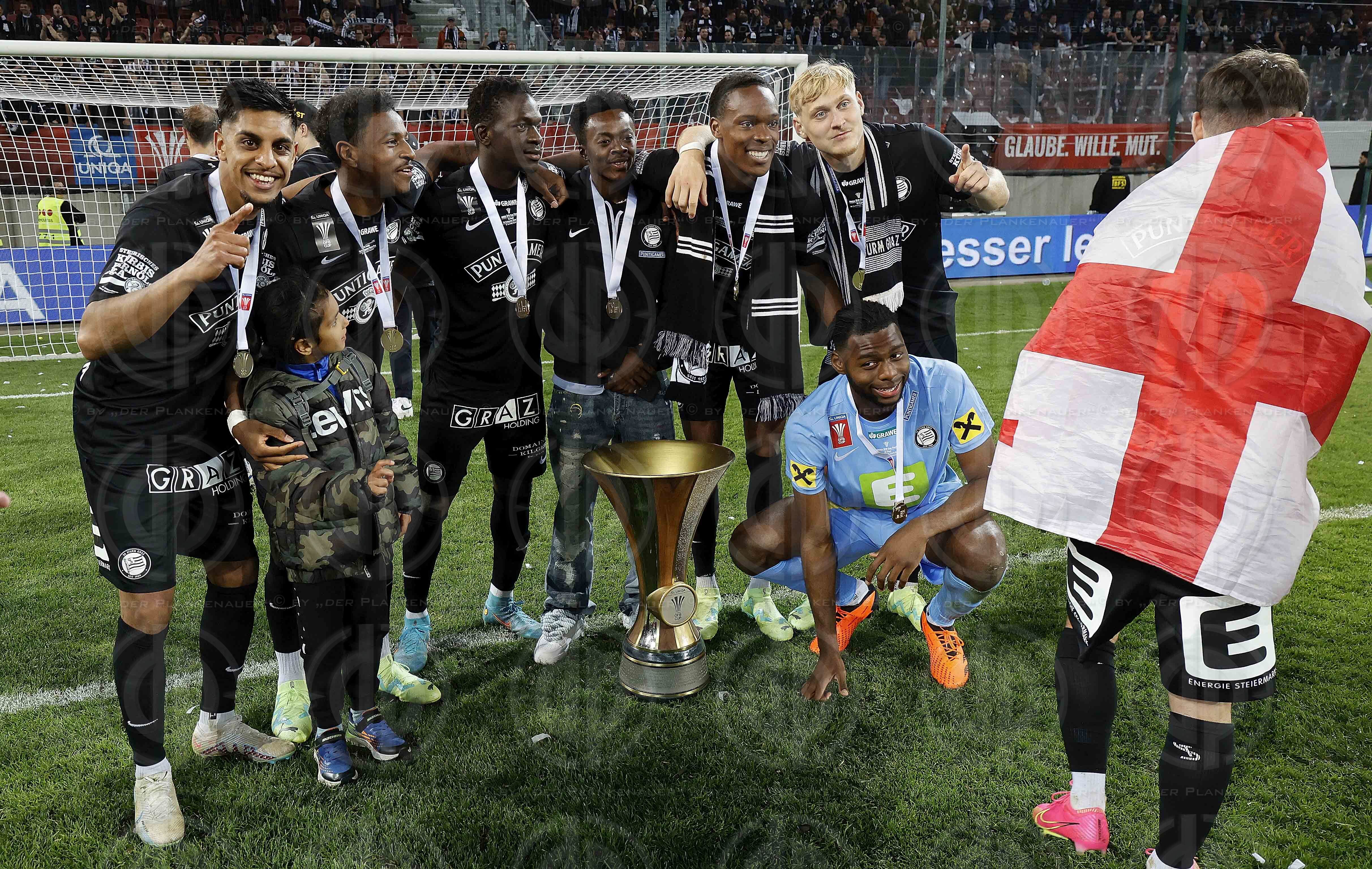 Cup Finale SK Rapid vs. SK Sturm (0:2) am 30.04.2023