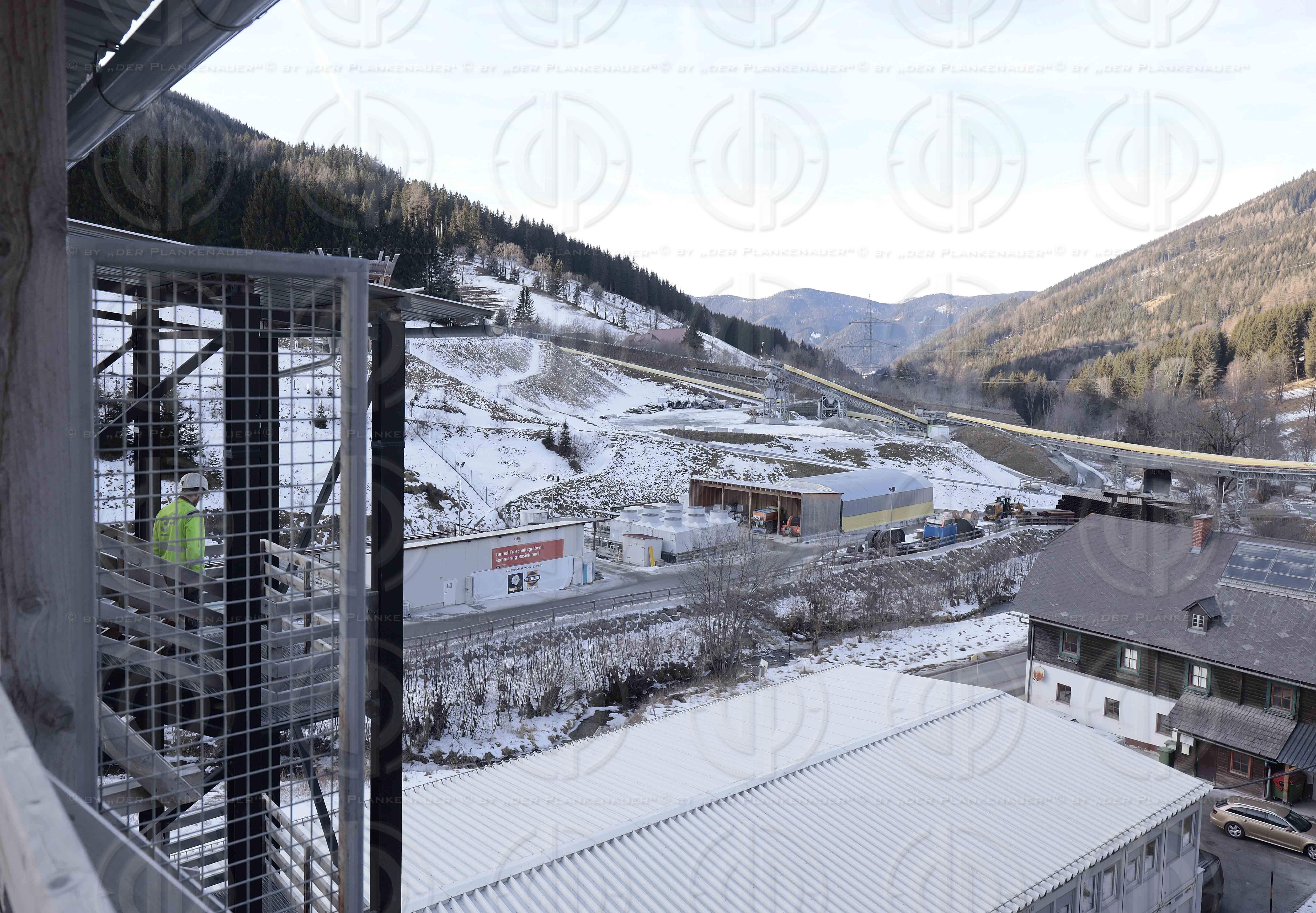 Semmering Basistunnel - Baustelle Fröschnitzgraben