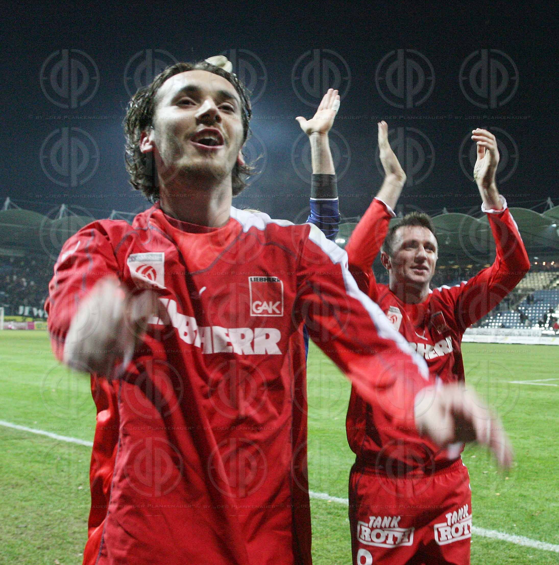 SK Puntigamer Sturm Graz vs. Liebherr GAK (0:2)