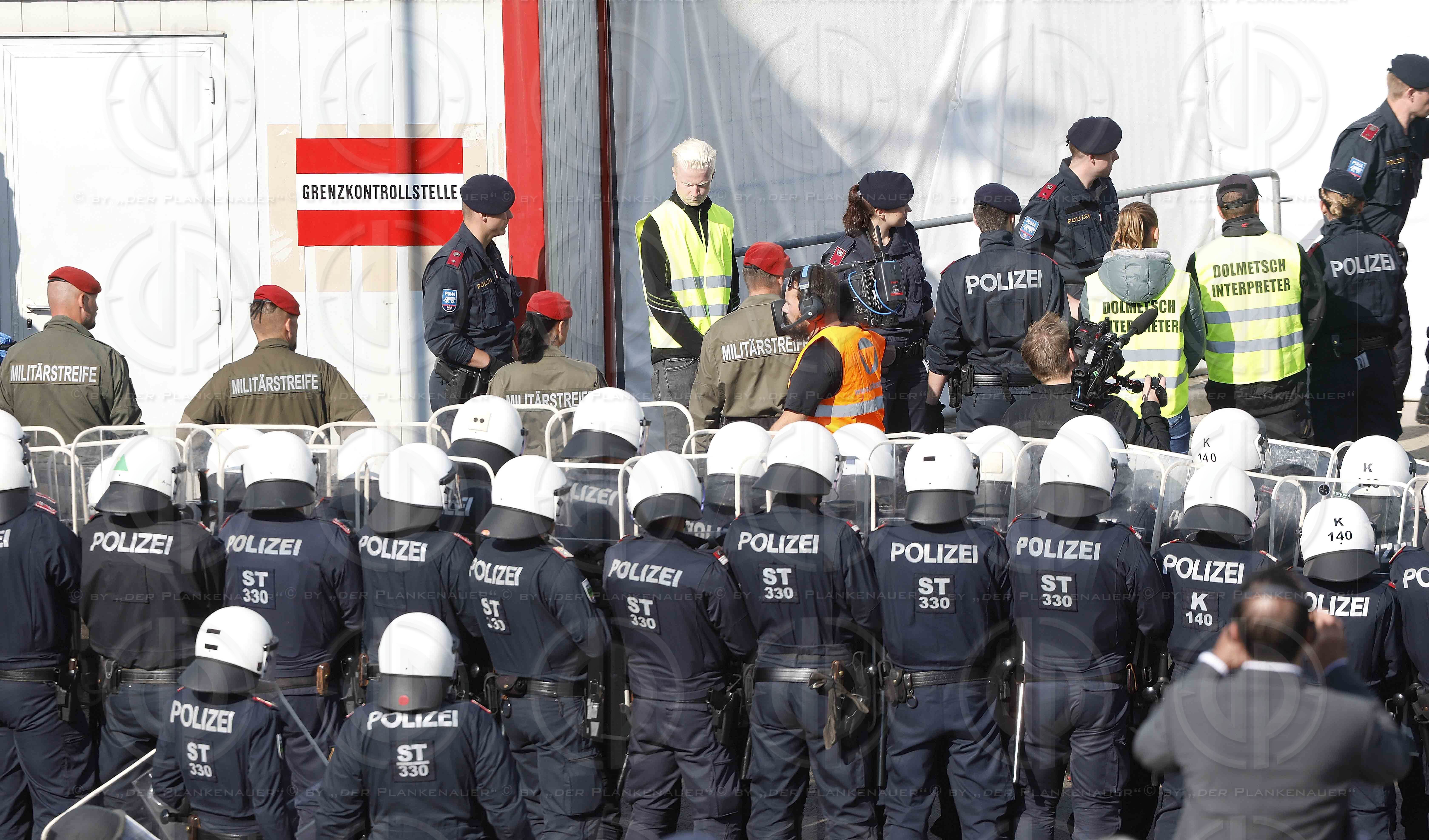 Grenzschutz-Uebung ProBorders in Spielfeld