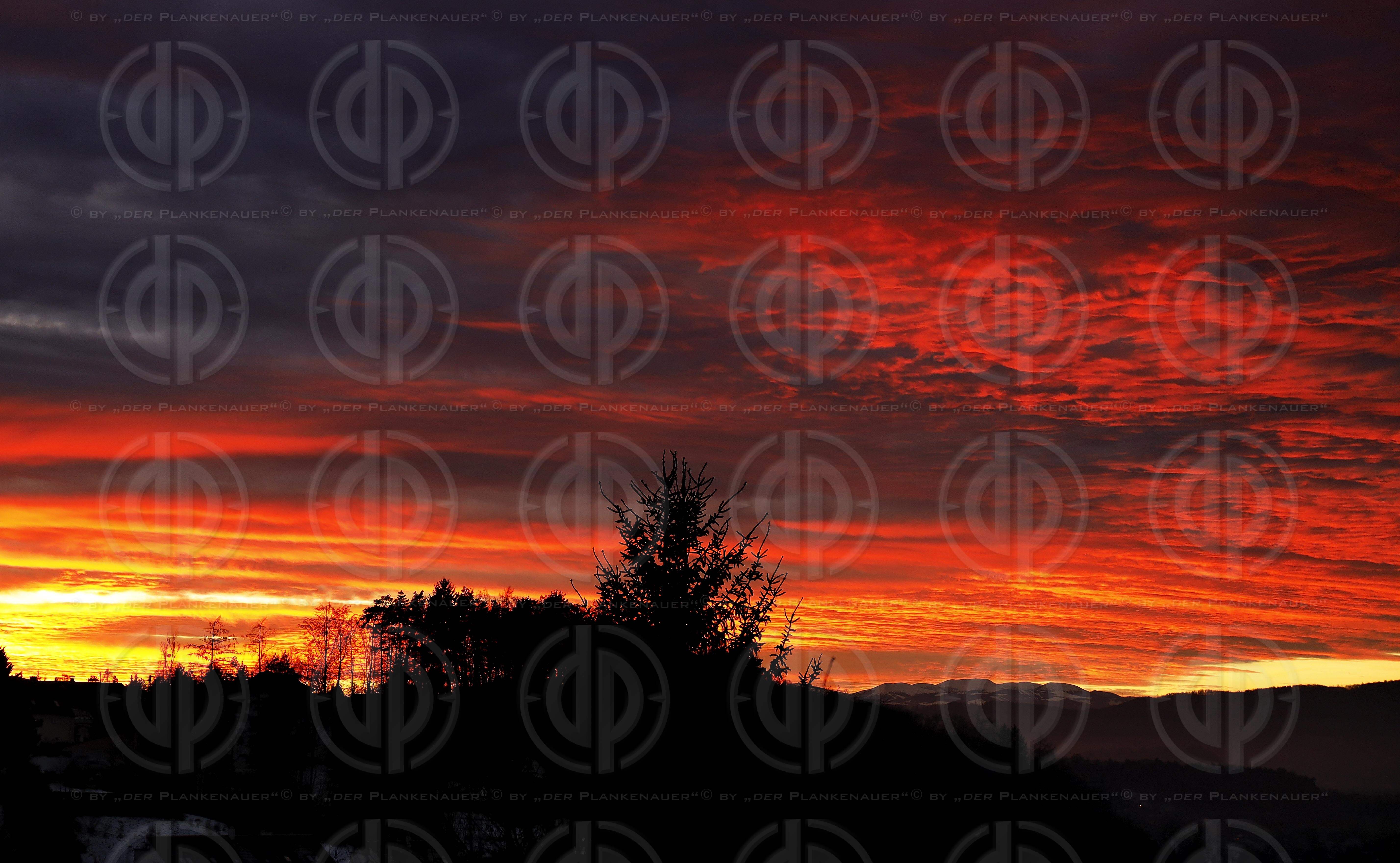 Naturereignis Abendrot