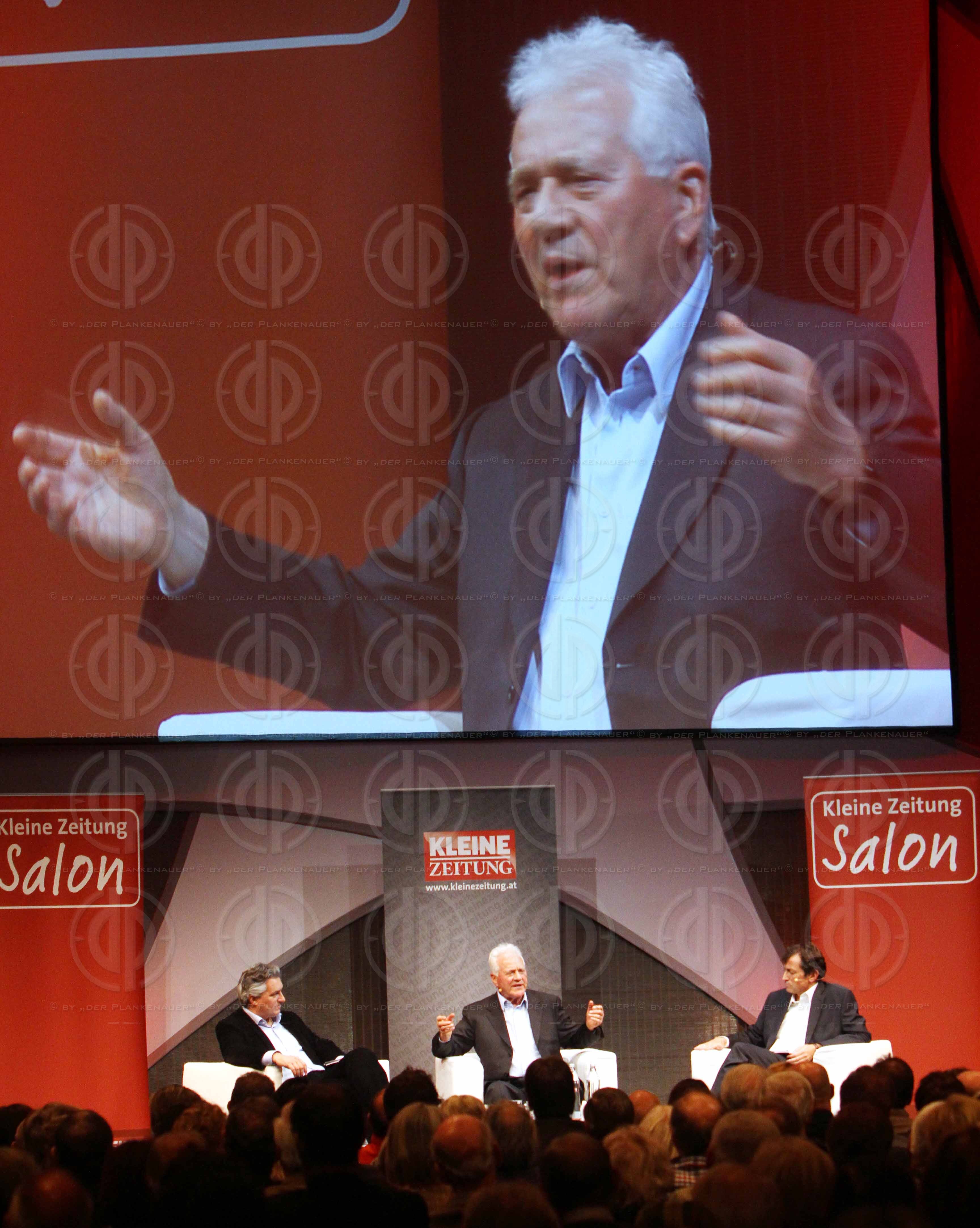 Frank Stronach im Gespräch