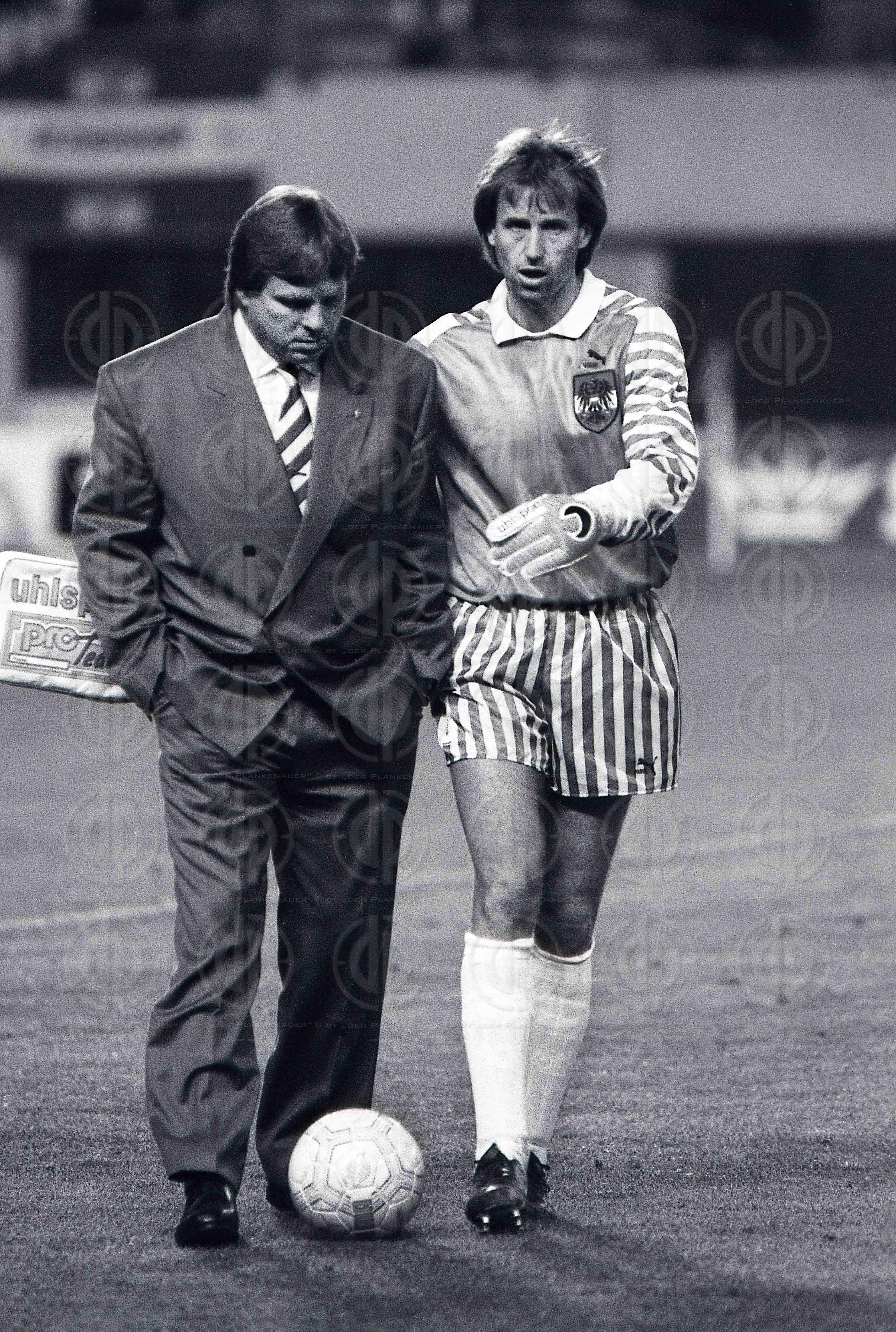 Länderspiel Österreich vs. Argentinien am 03.05.1990