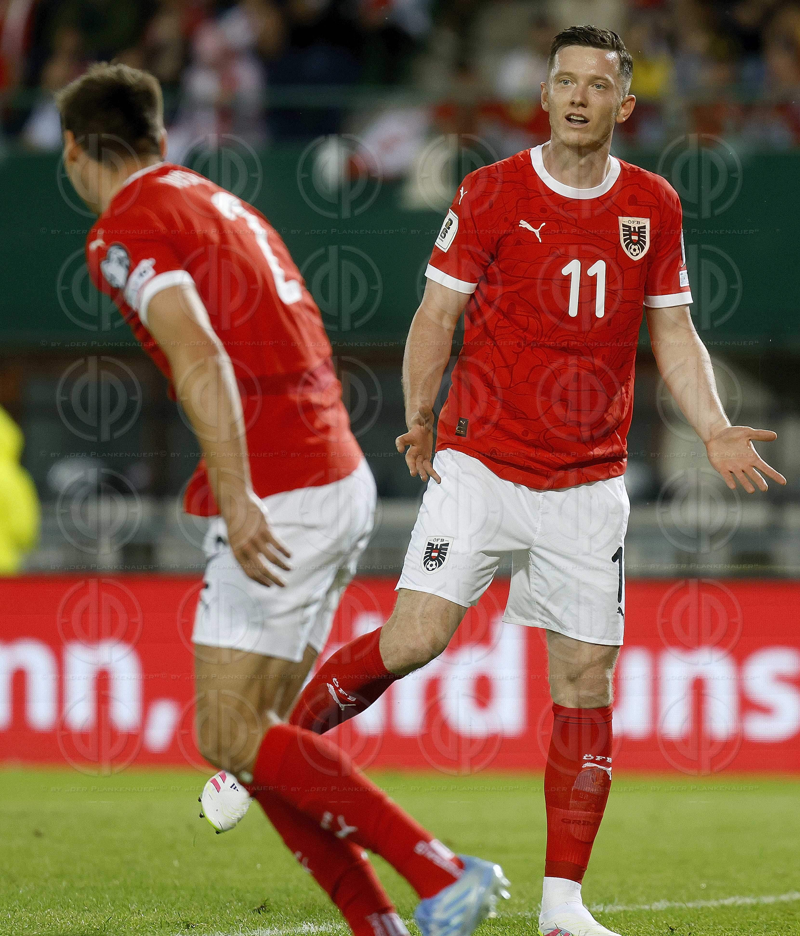 European Qualifiers 2024-2026 Österreich vs. Rumänien (2:1) am