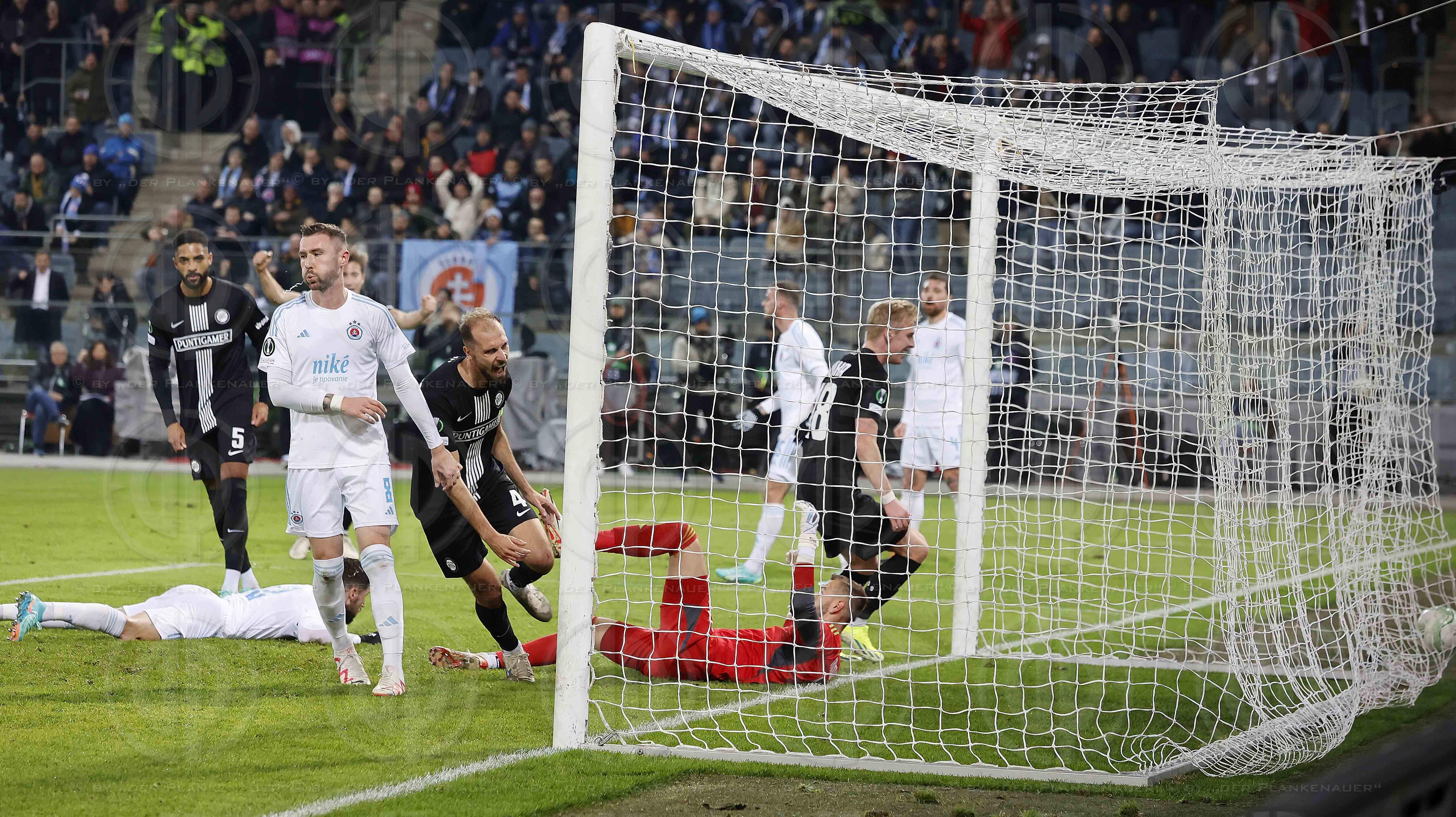 Conference League SK Sturm vs. Slovan Bratislava (4:1) am 15.02.