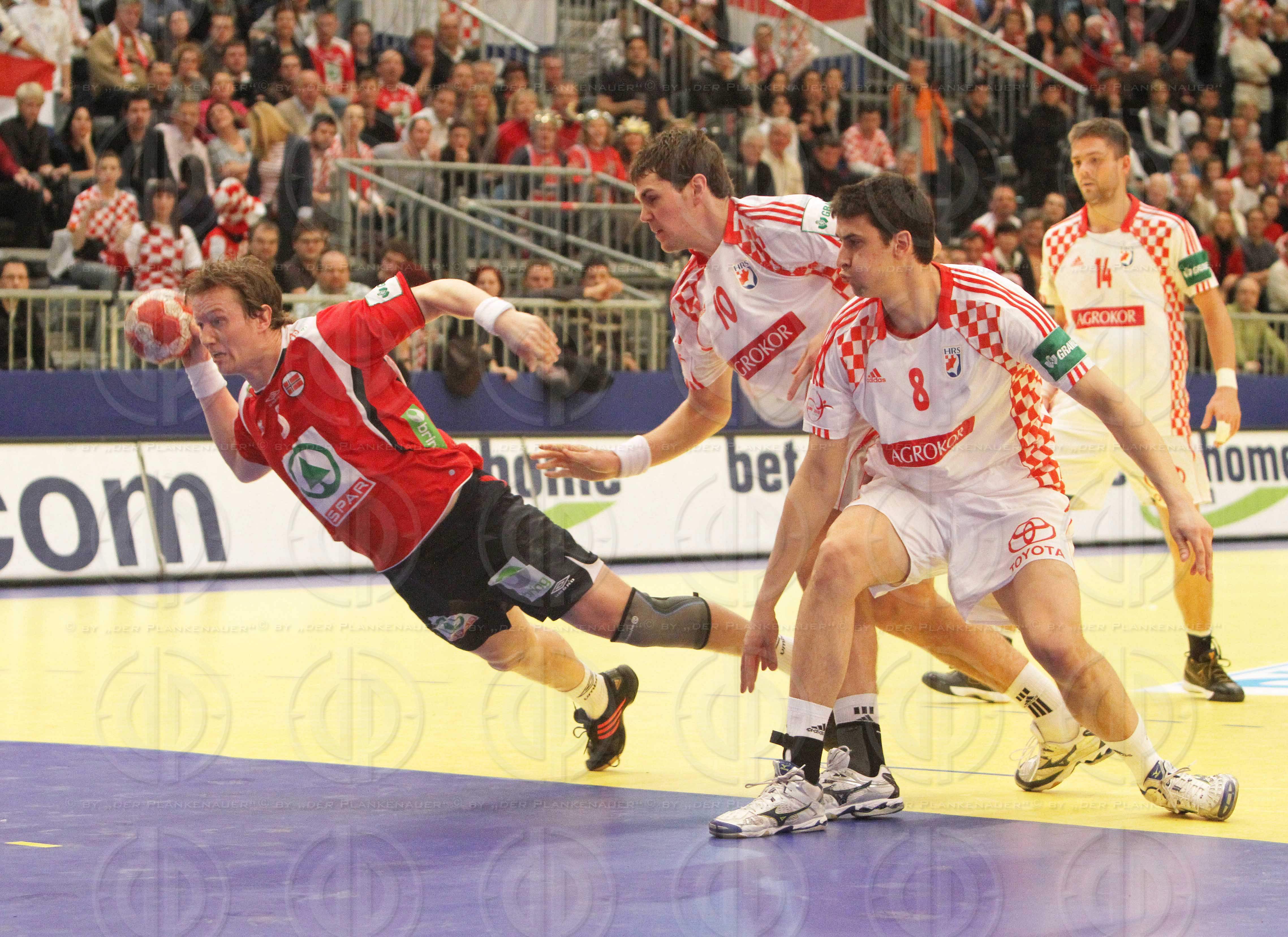 Euro 2010 Austria Kroatien vs. Norwegen (25:23)