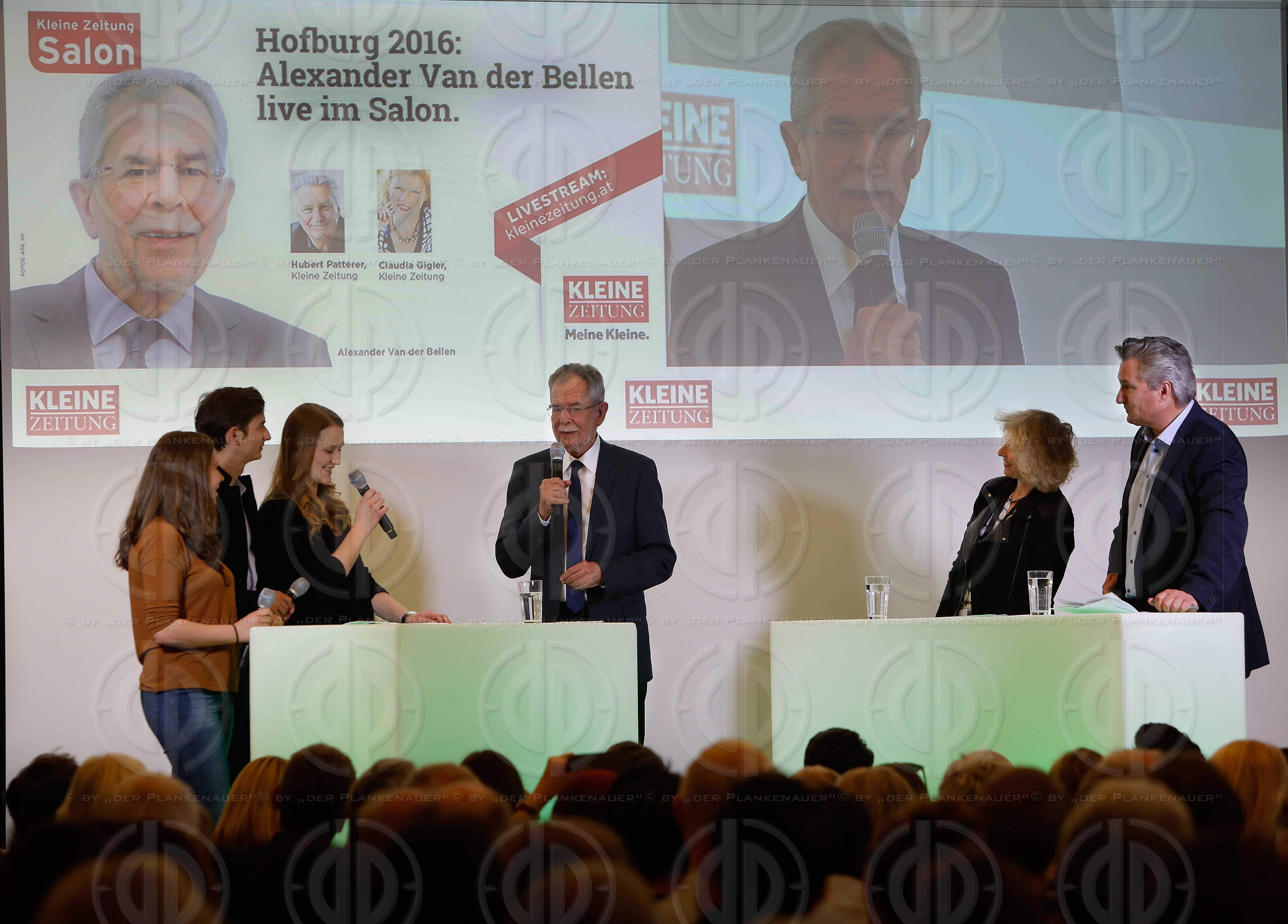 BP-Wahl 2016, Kandidat VAN DER BELLEN