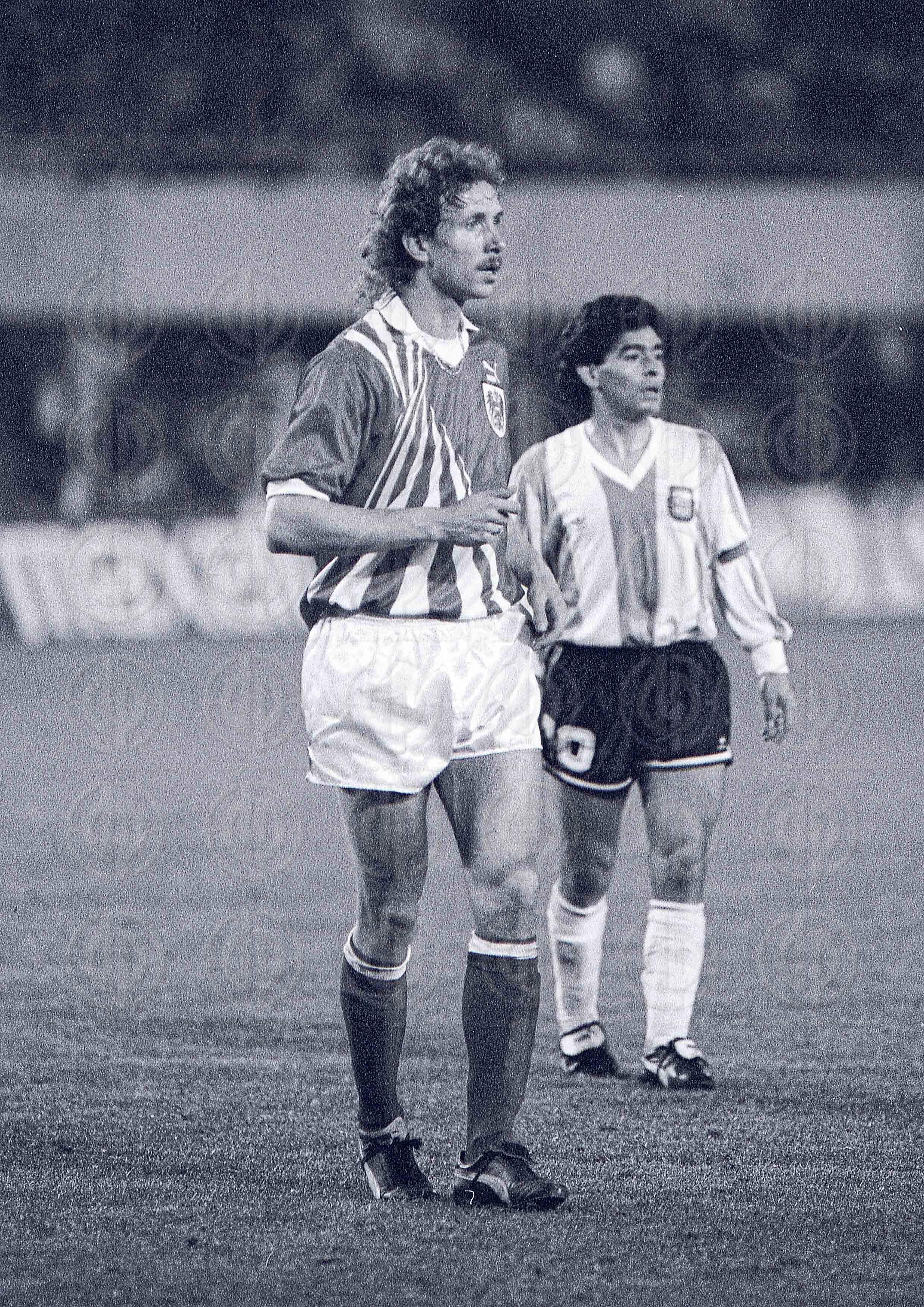 Länderspiel Österreich vs. Argentinien am 03.05.1990