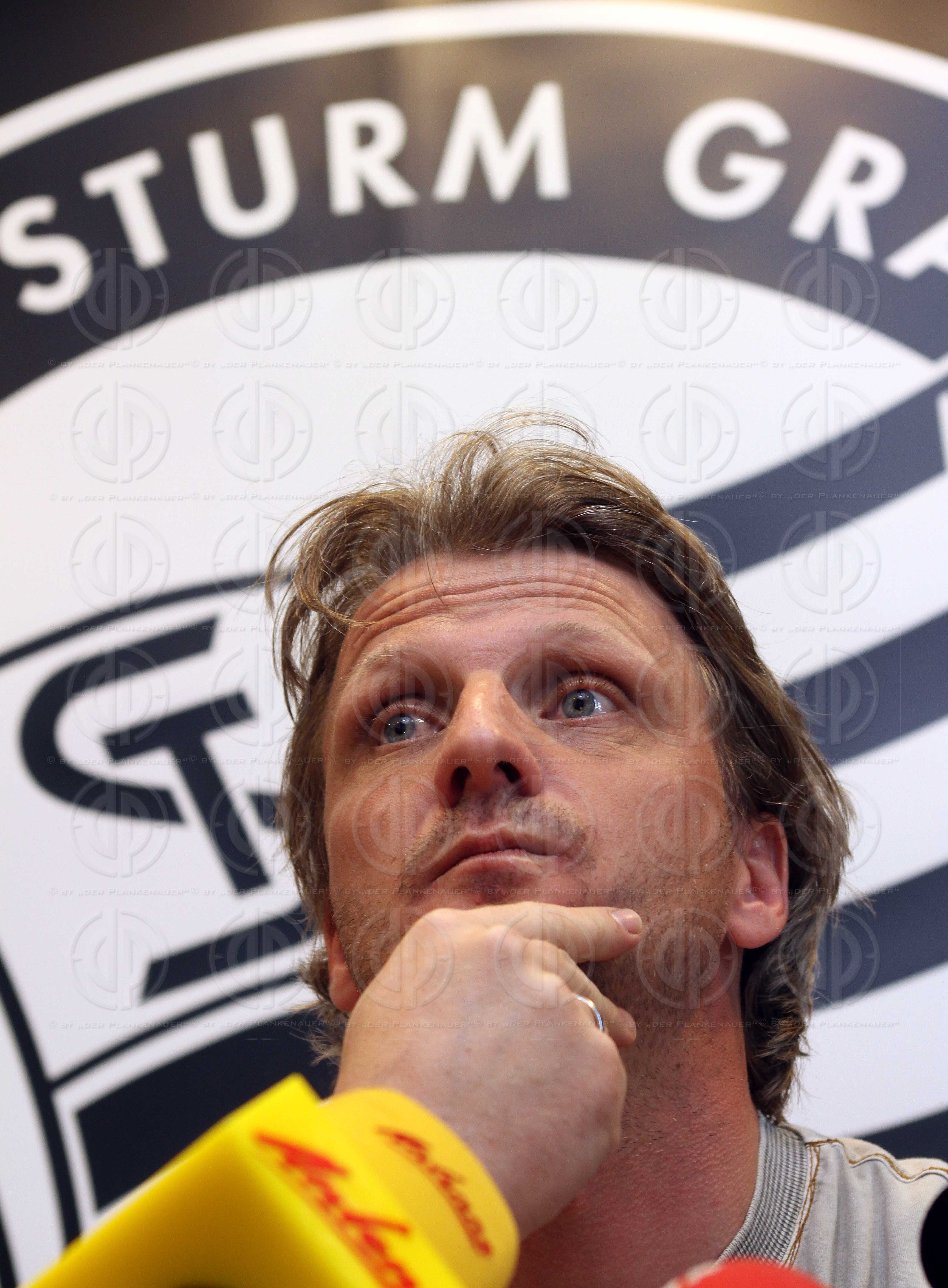 SK Sturm Pressekonferenz