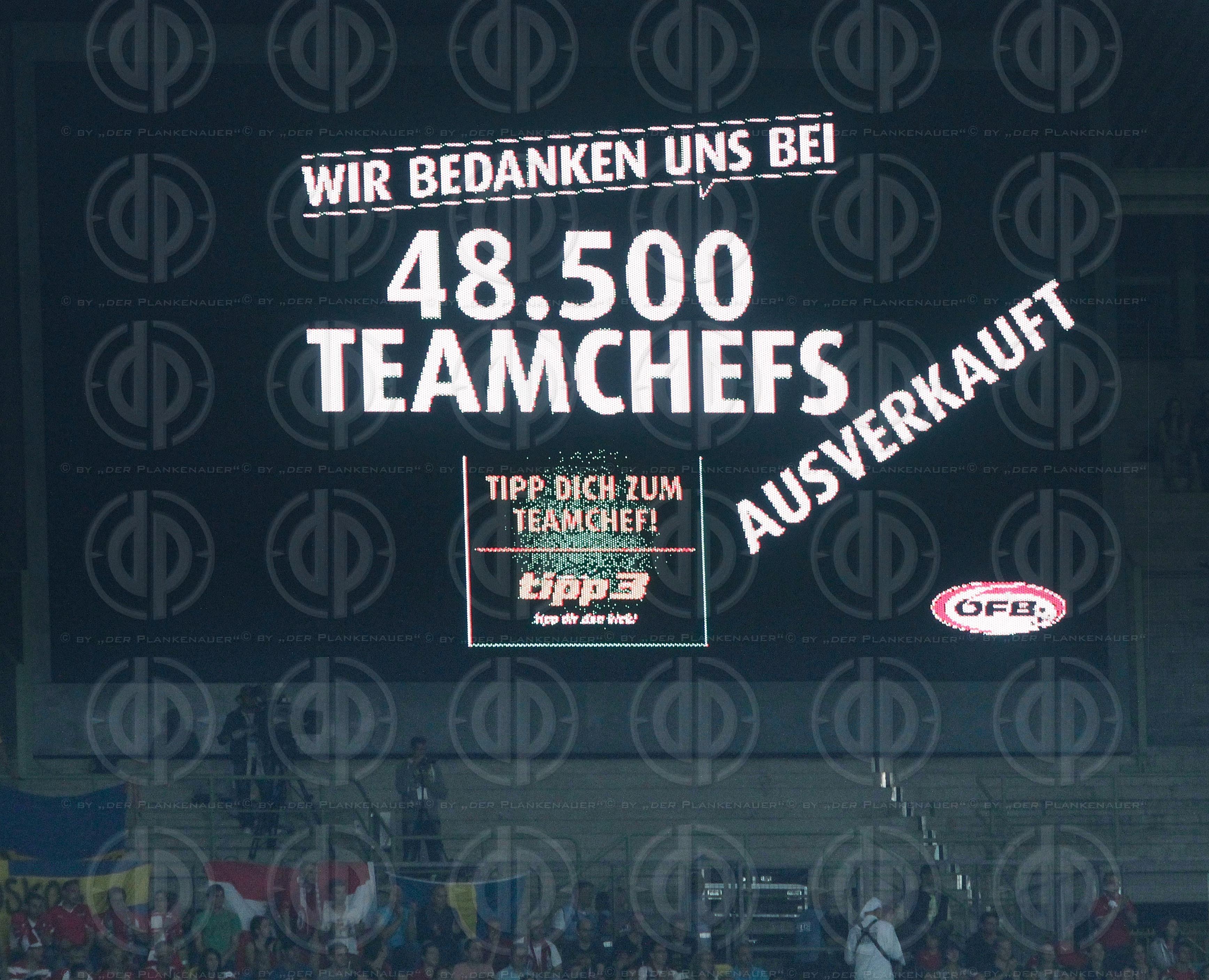 EM 2016-Qualifikationsrunde Oesterreich vs. Schweden (1:1)