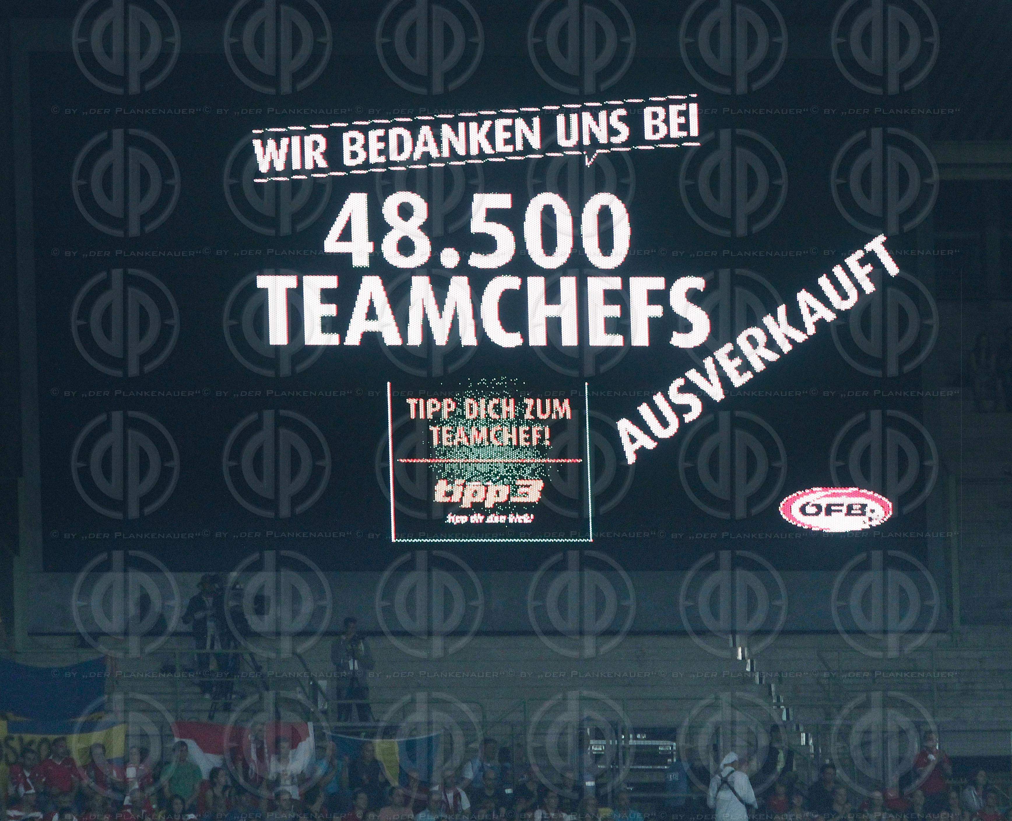 EM 2016-Qualifikationsrunde Oesterreich vs. Schweden (1:1)