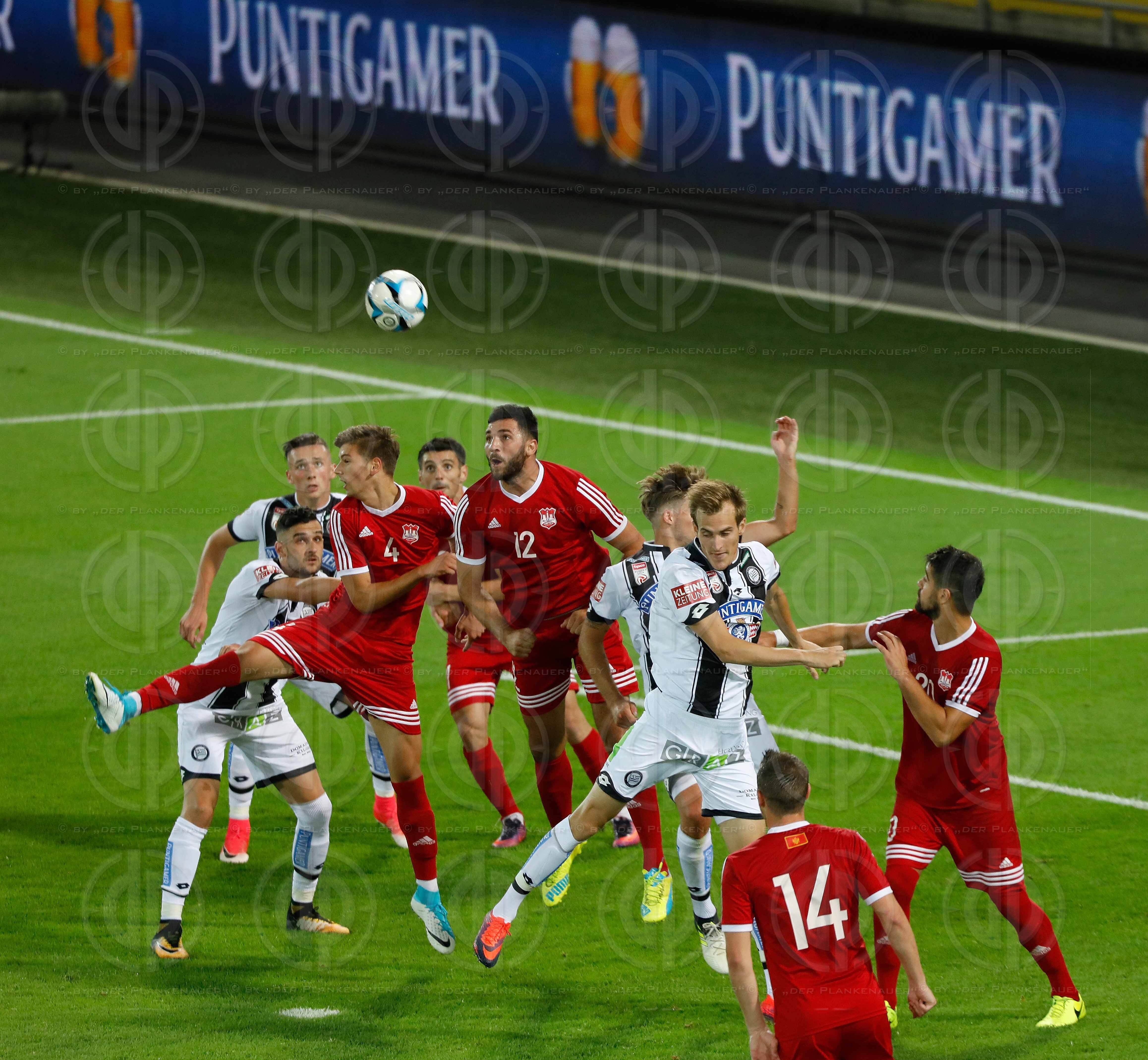 SK Sturm vs. FK Mladost Podgorica (0:1)