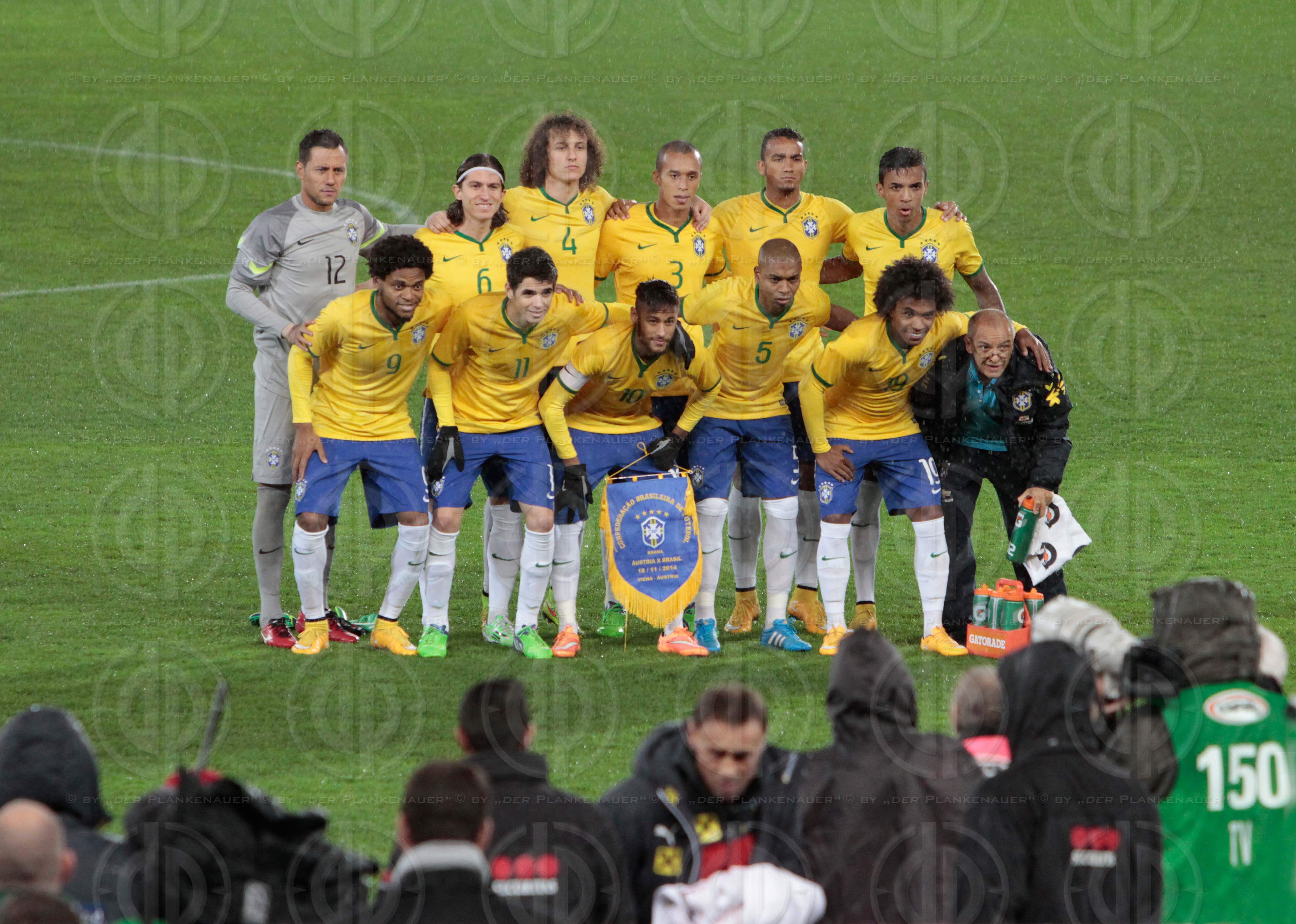 Freundschaftliches Laenderspiel Oesterreich vs. Brasilien (1:2)