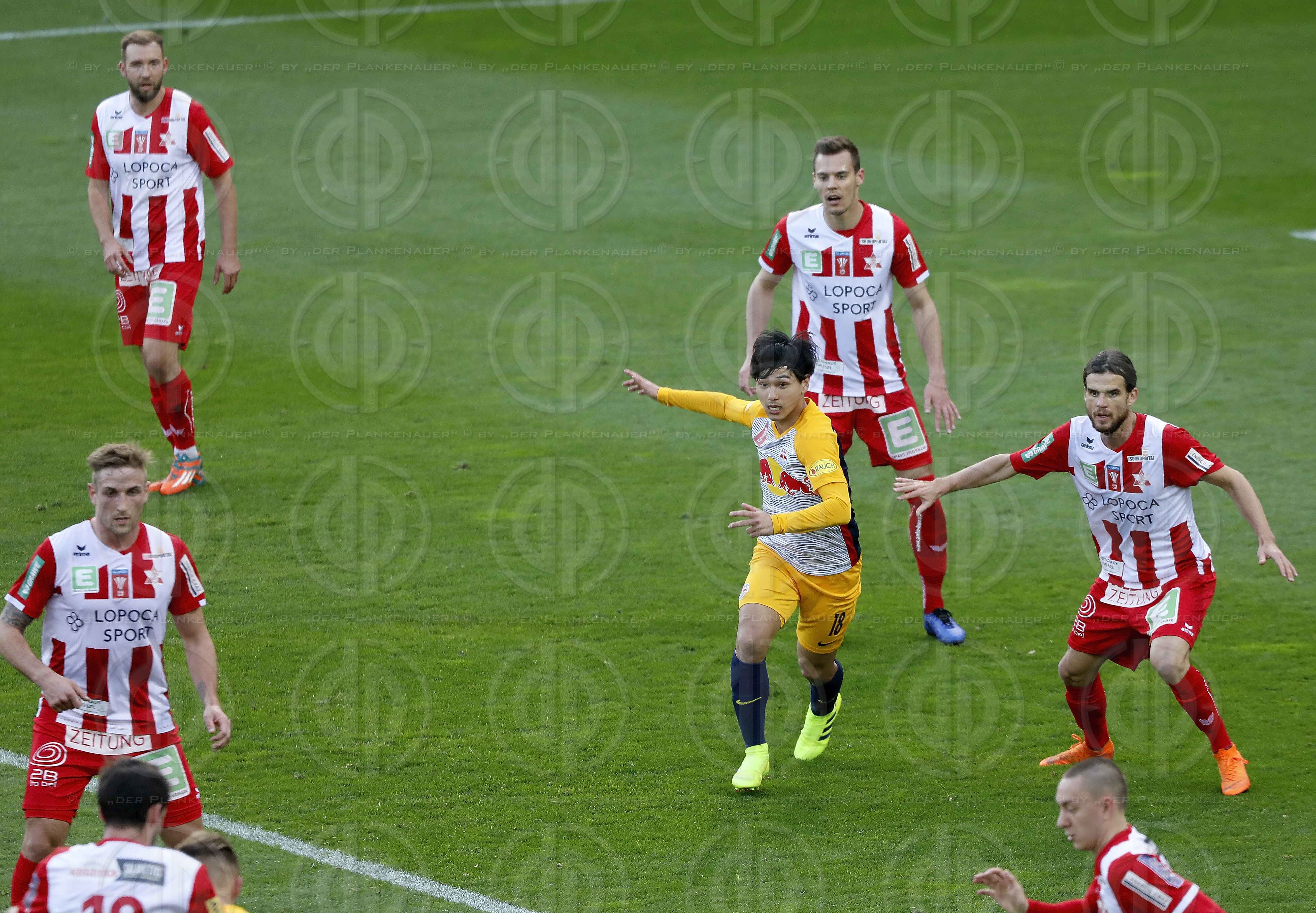 ÖFB Cup GAK 1902 vs. Red Bull Salzburg am 03.04.2019 (0:6)