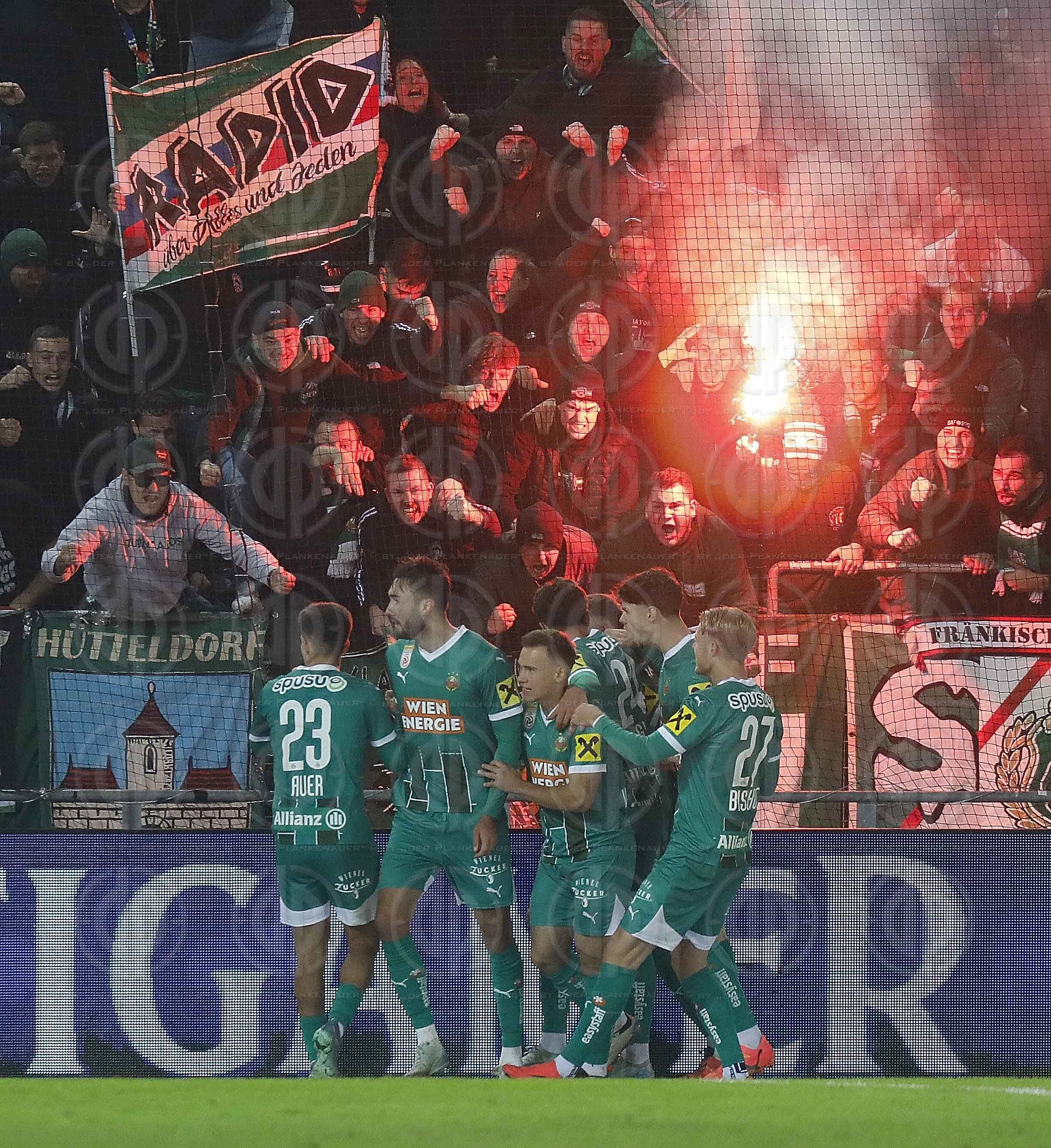 SK Sturm vs. SK Rapid (1:1) am 02.11.2024