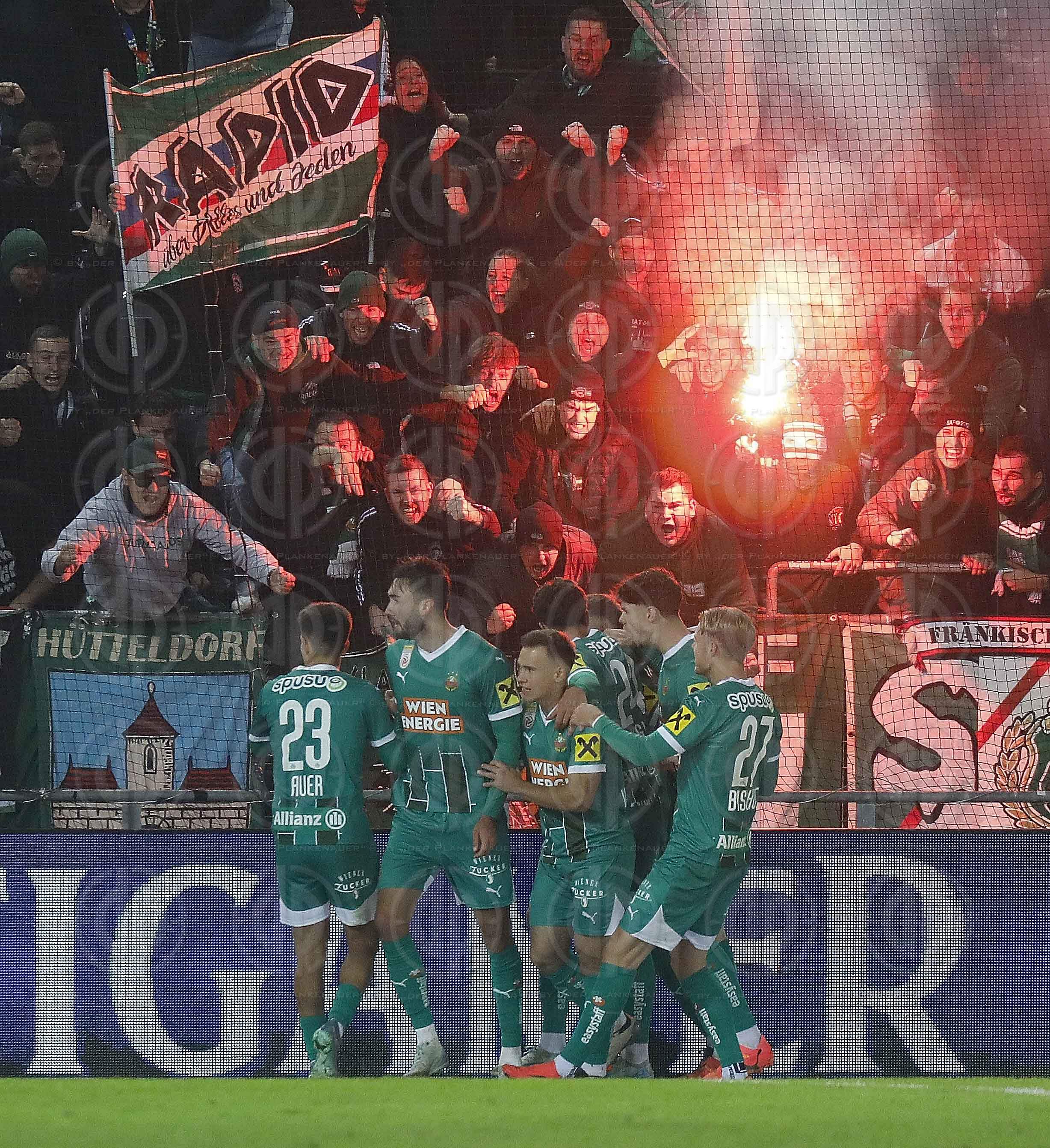 SK Sturm vs. SK Rapid (1:1) am 02.11.2024
