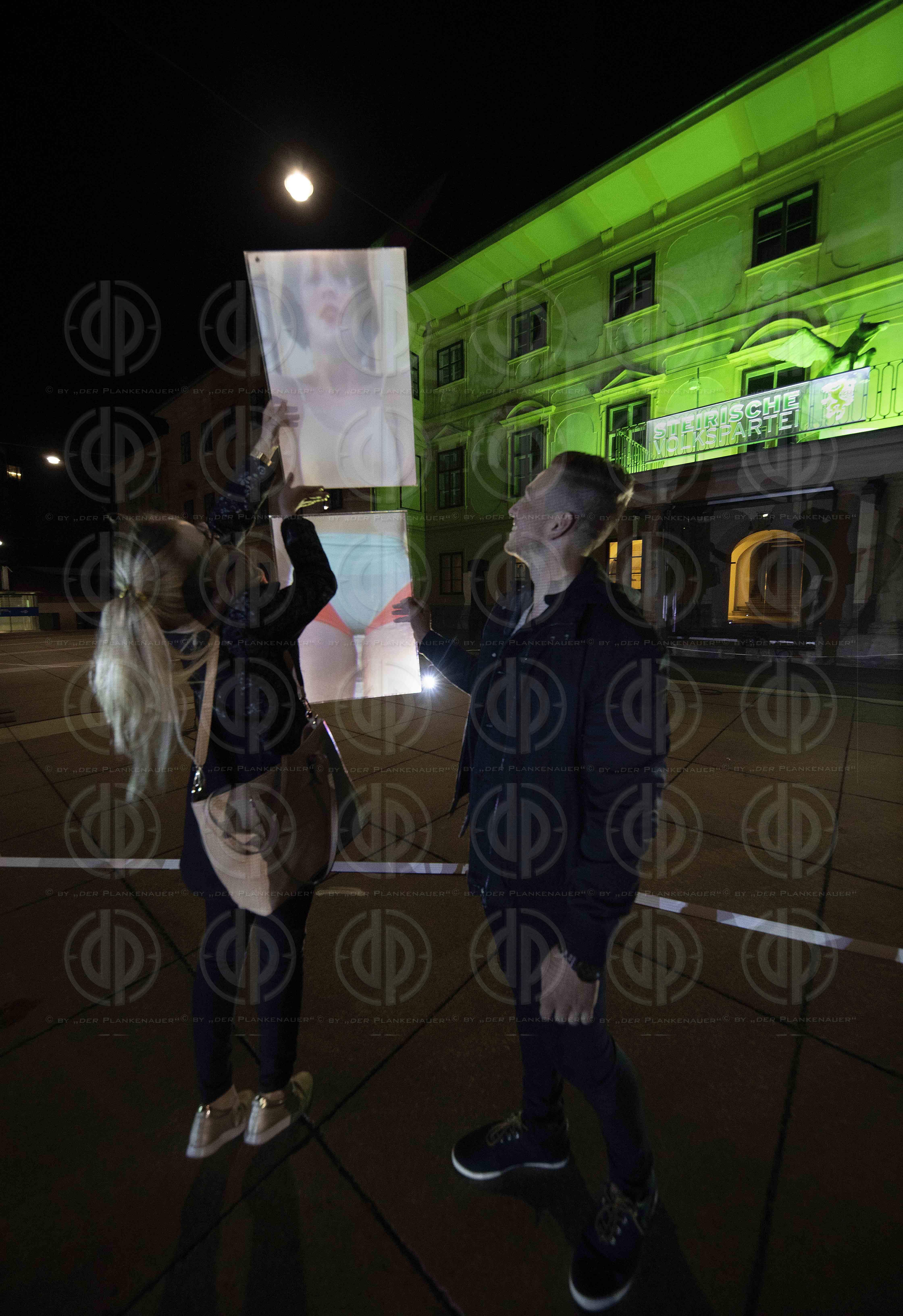 Lichtfestival Klanglicht 2019 in Graz