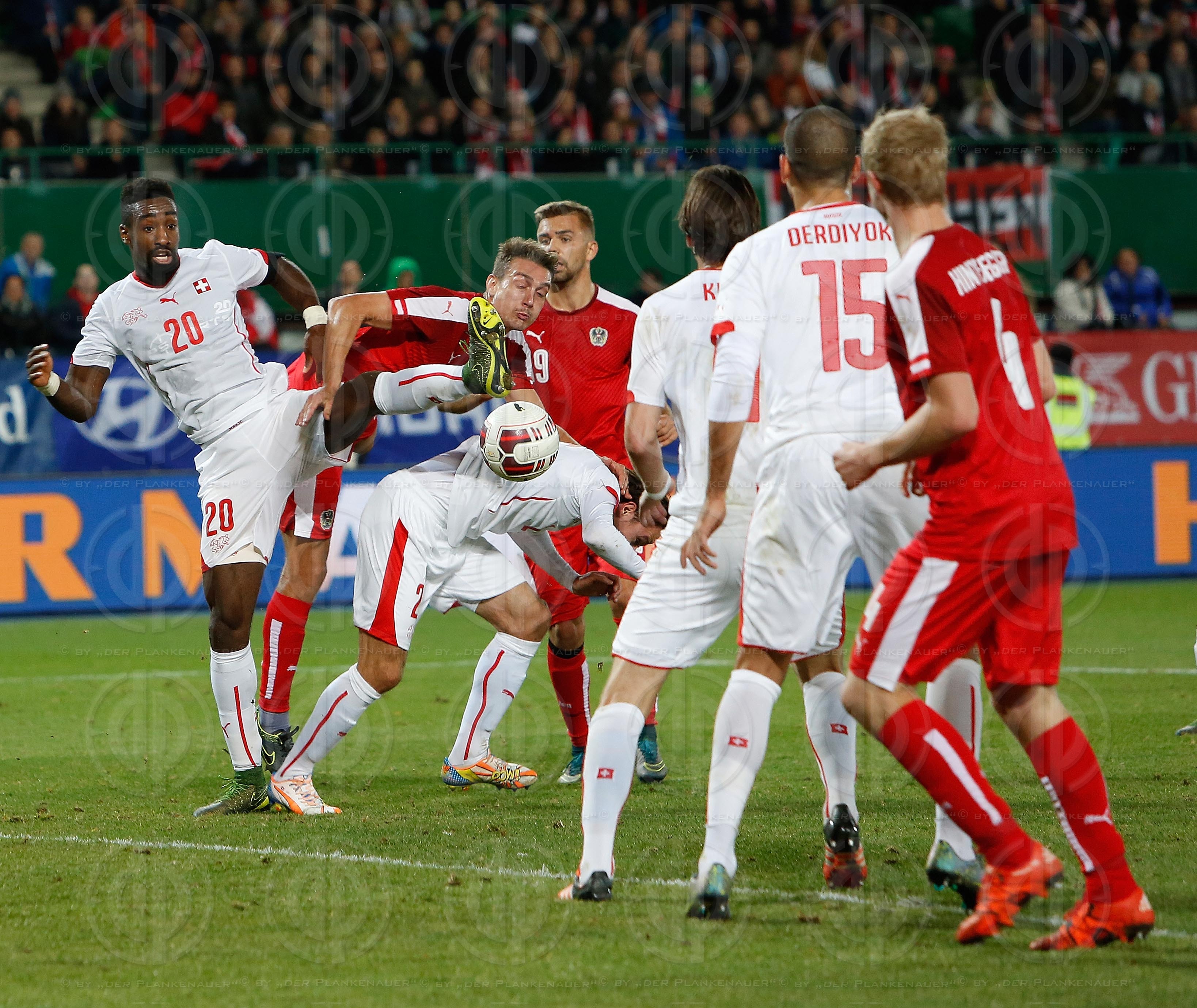 Laenderspiel Oesterreich vs. Schweiz (1:2)