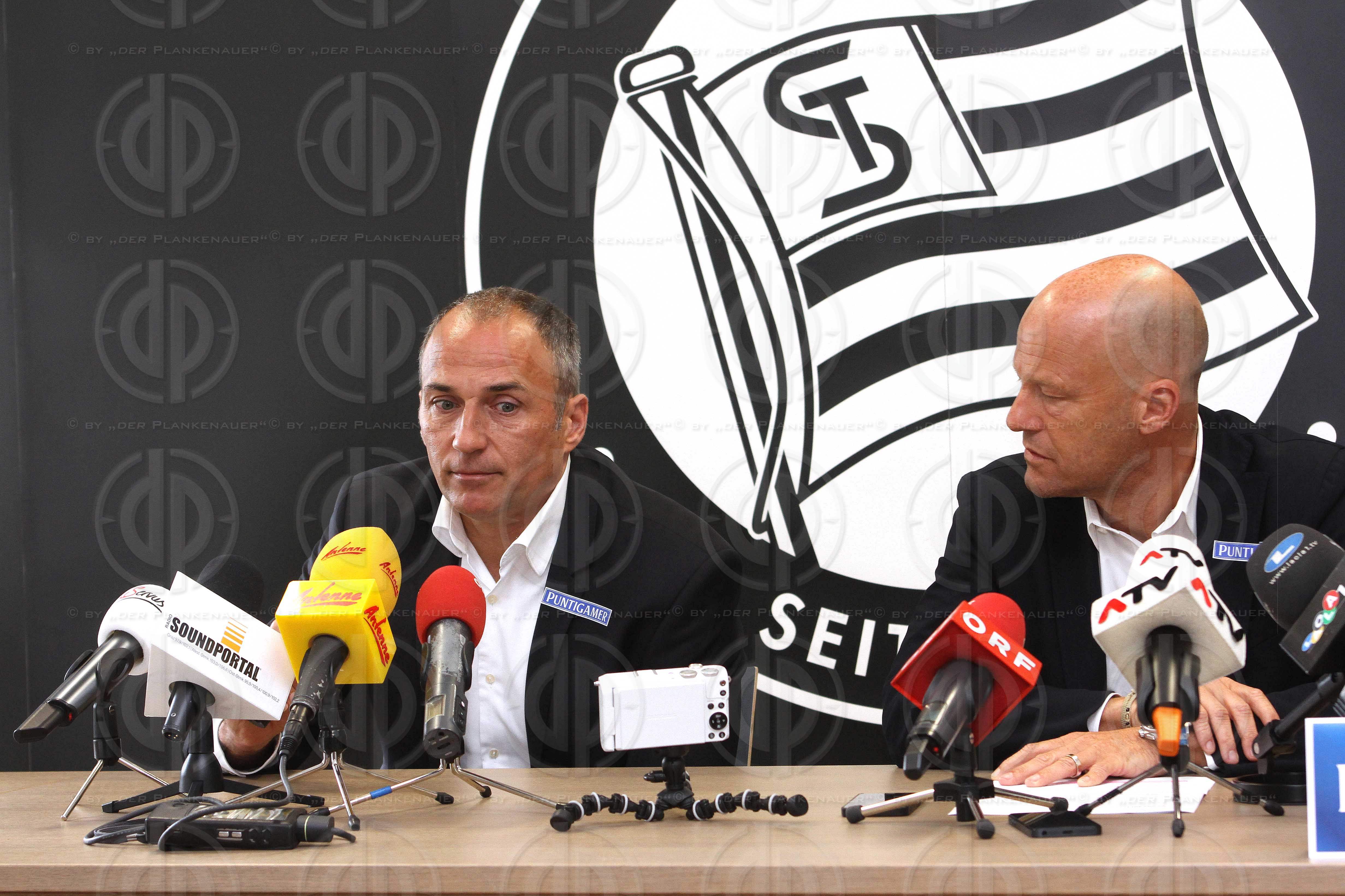SK Sturm Pressekonferenz - Darko MILANIC neuer Trainer