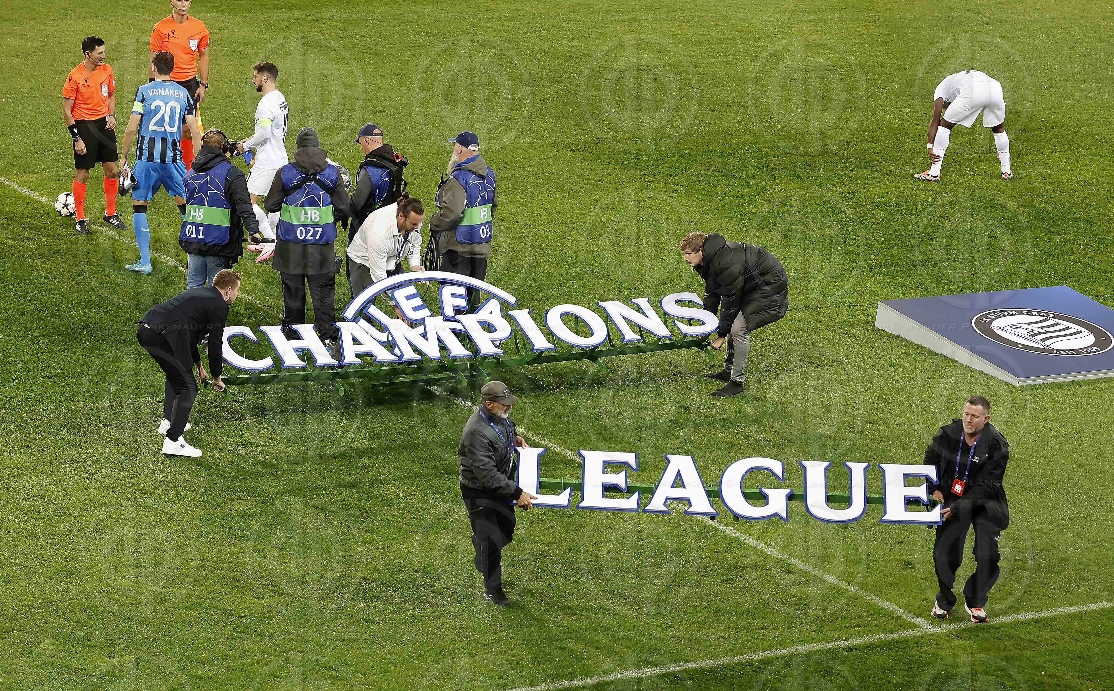 UEFA Champions League SK  Sturm vs. FC Brügge (0:1) in Klagenfu