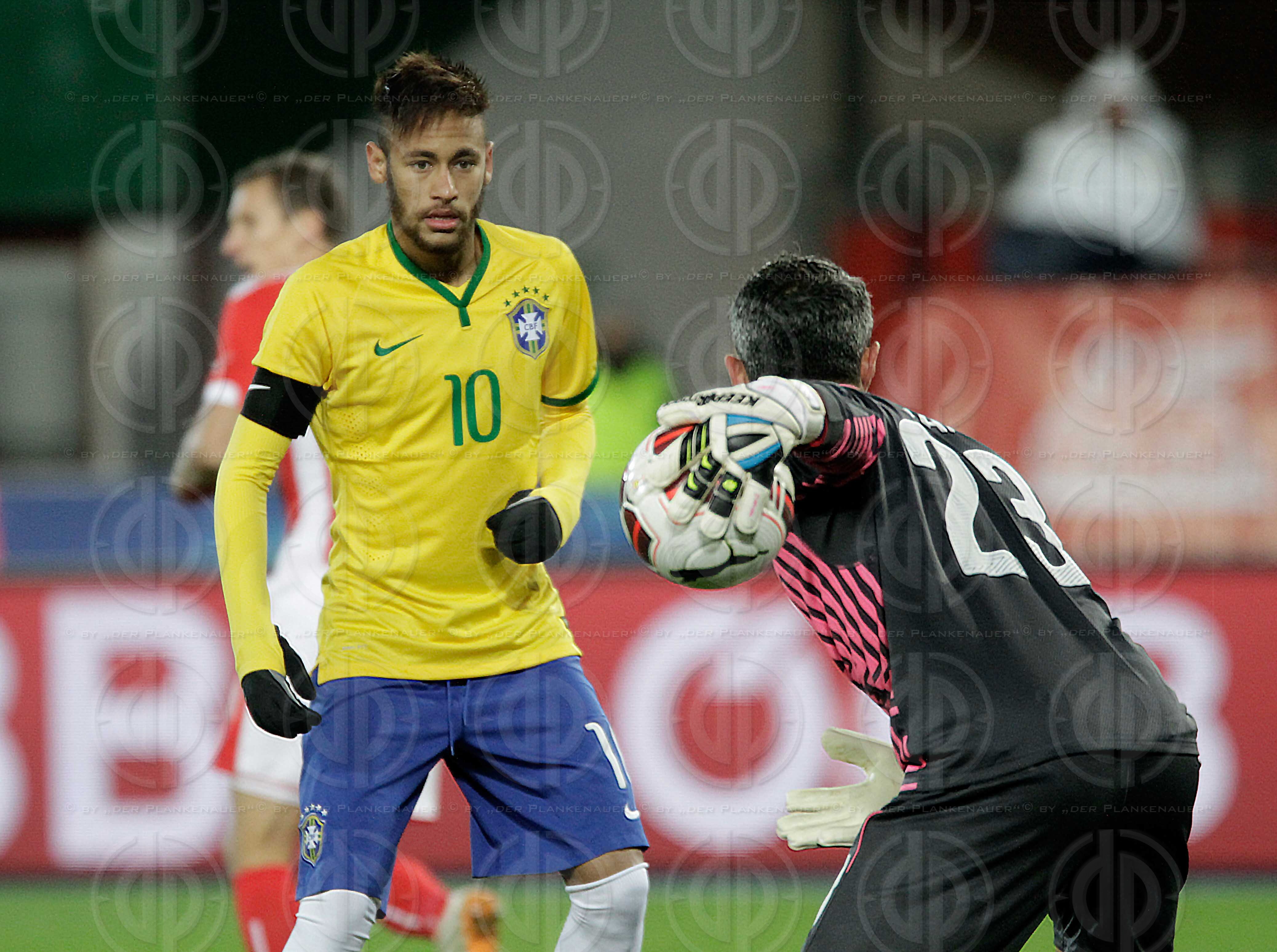 Freundschaftliches Laenderspiel Oesterreich vs. Brasilien (1:2)