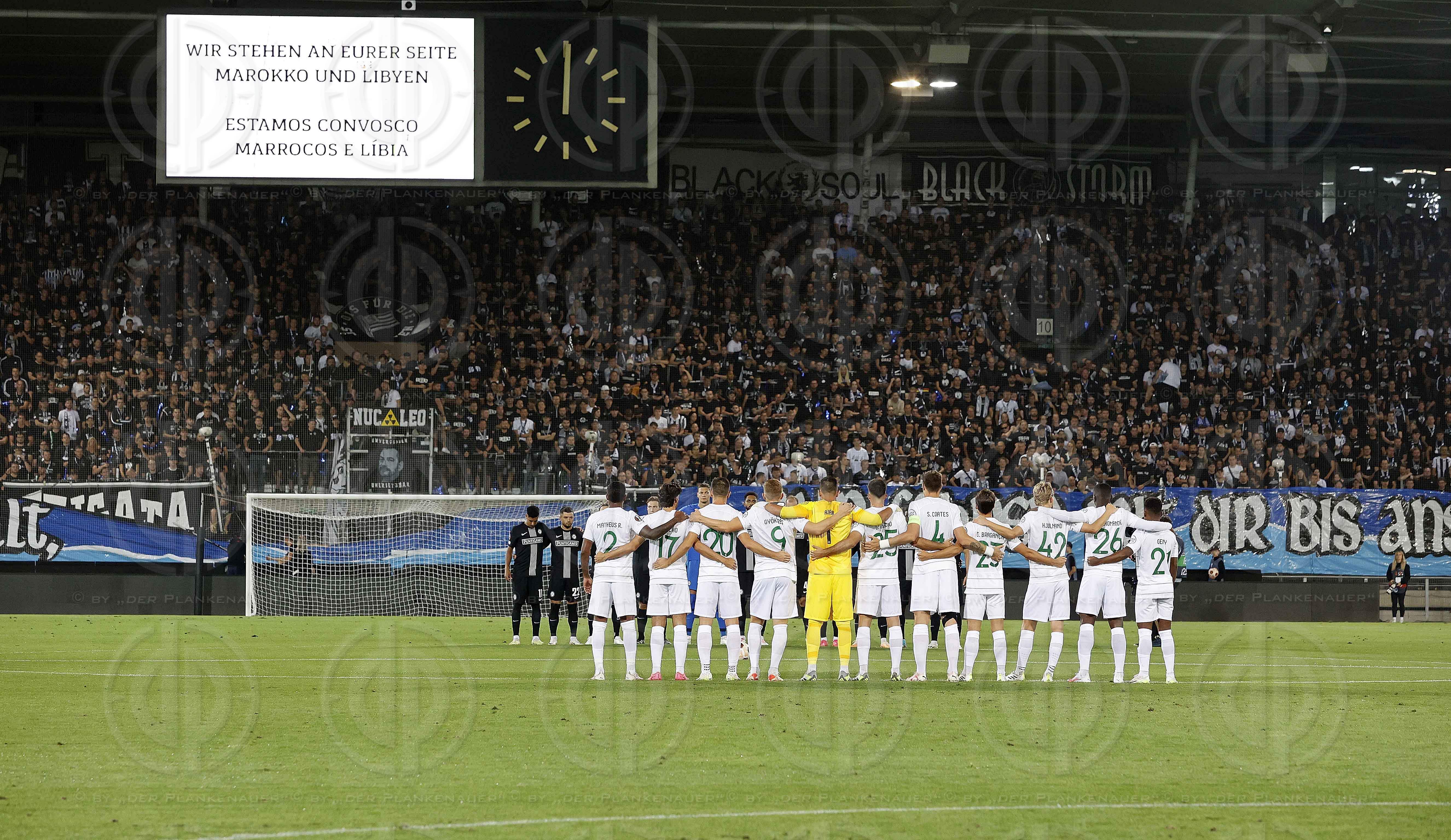 UEL SK Sturm vs. Sporting Lissabon (1:2) am 21.09.2023