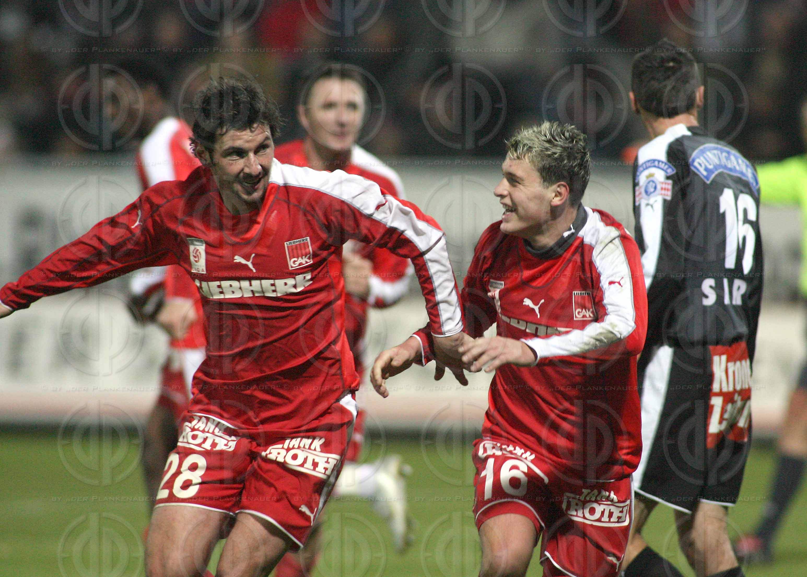 SK Puntigamer Sturm Graz vs. Liebherr GAK (0:2)