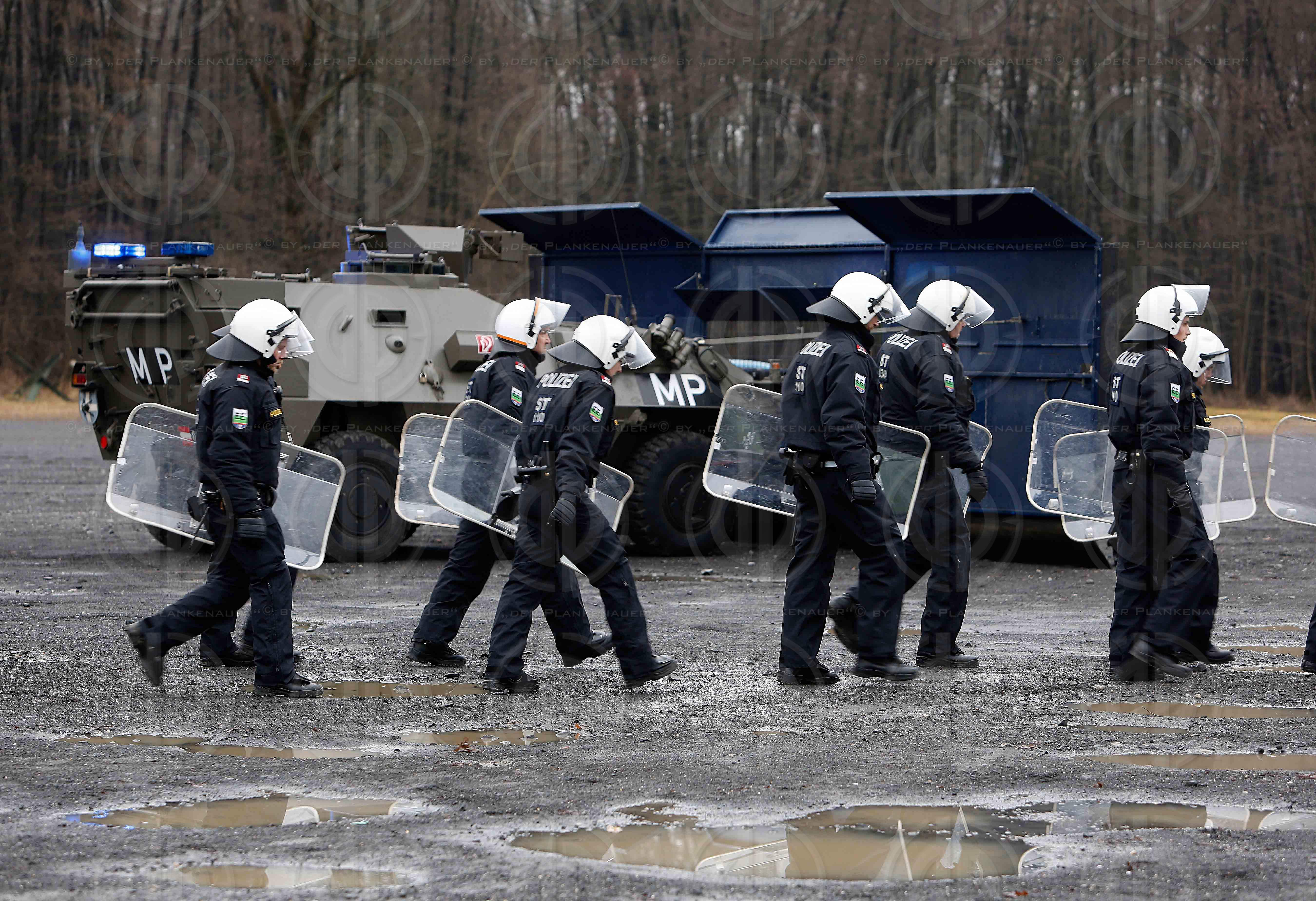 Demo Zusammenwirken der Einsatzkraefte