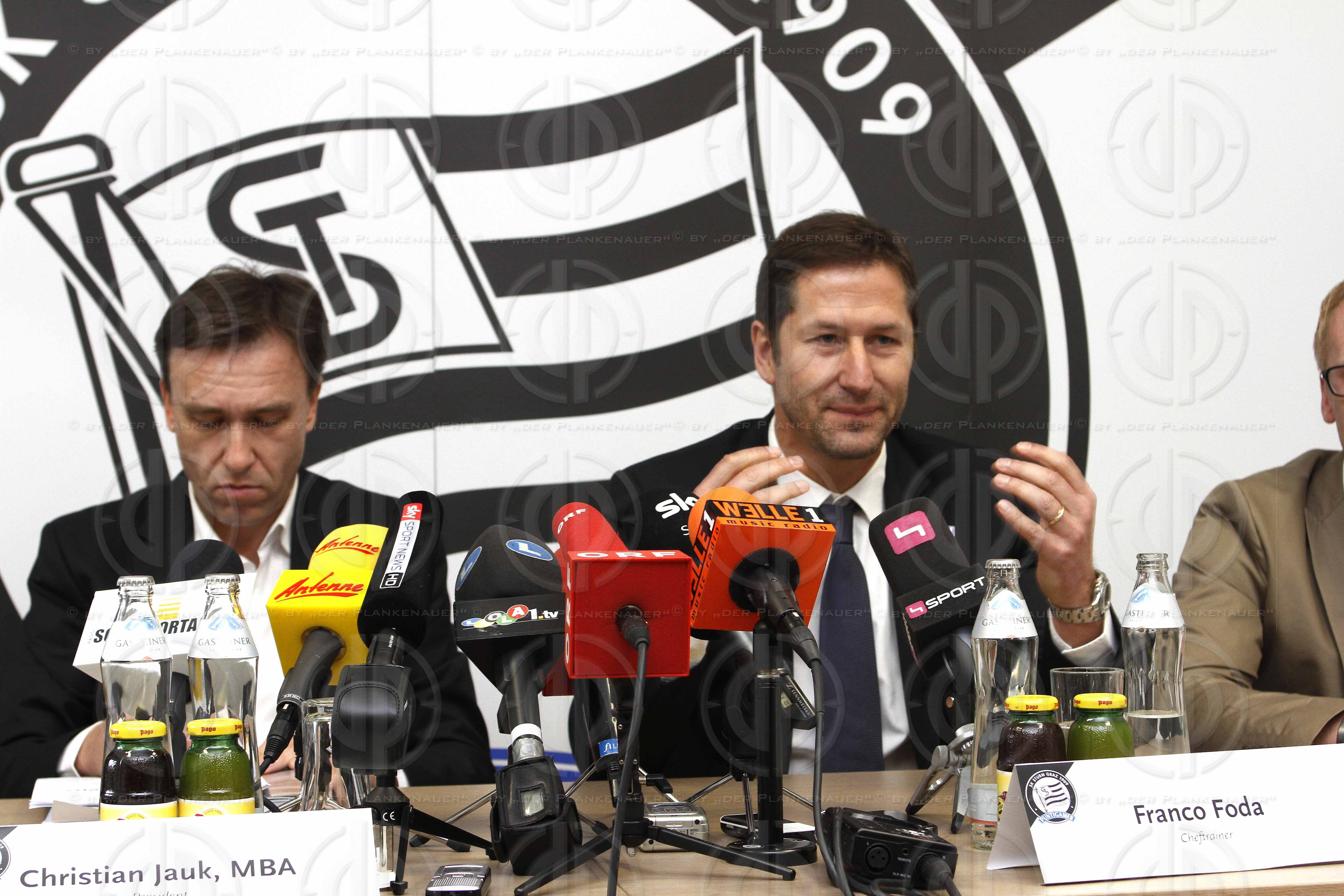 SK Sturm Pressekonferenz