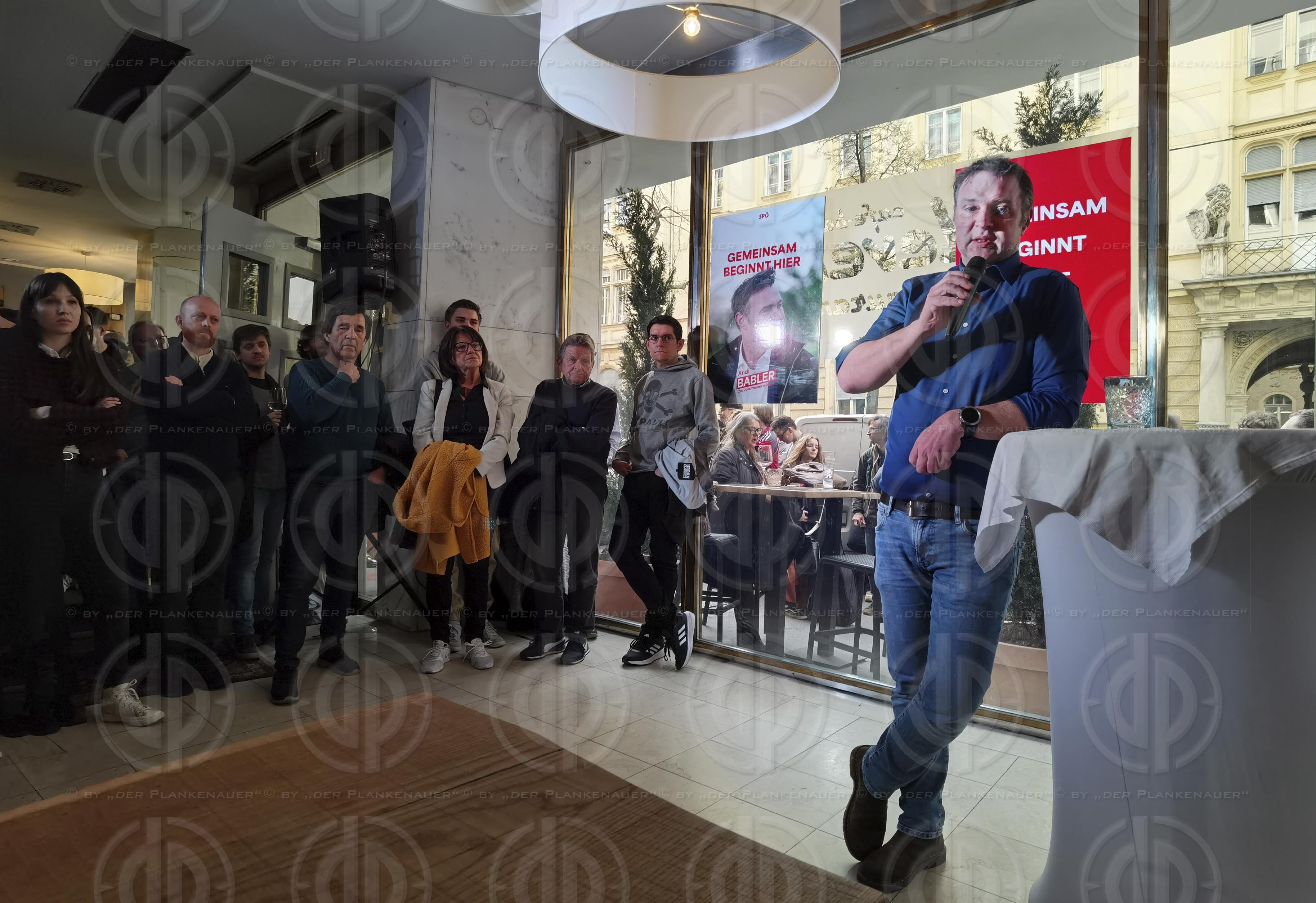 Andi Babler in Graz am 17.04.2023