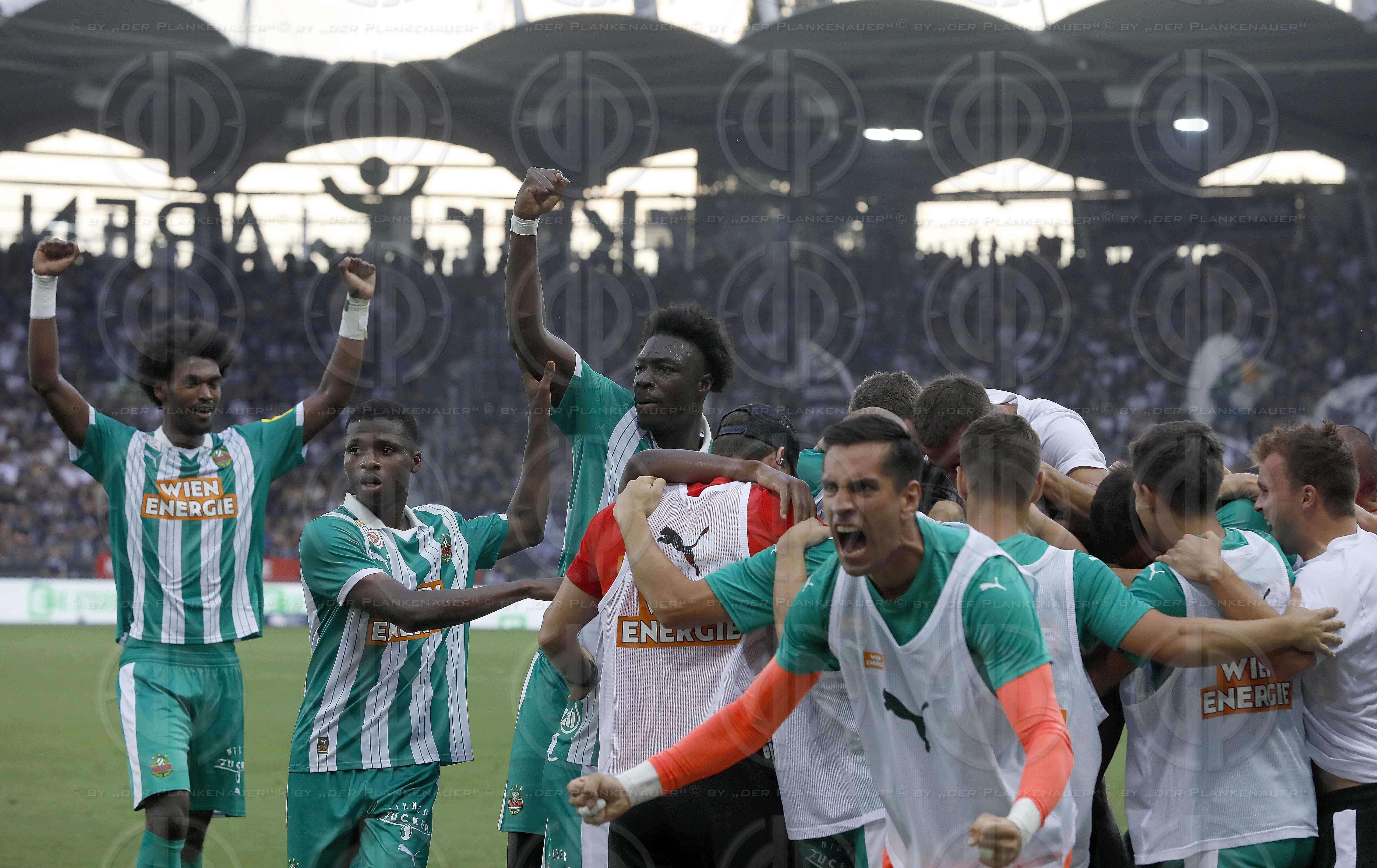 SK Sturm vs. SK Rapid (1:2) am 10.08.2025