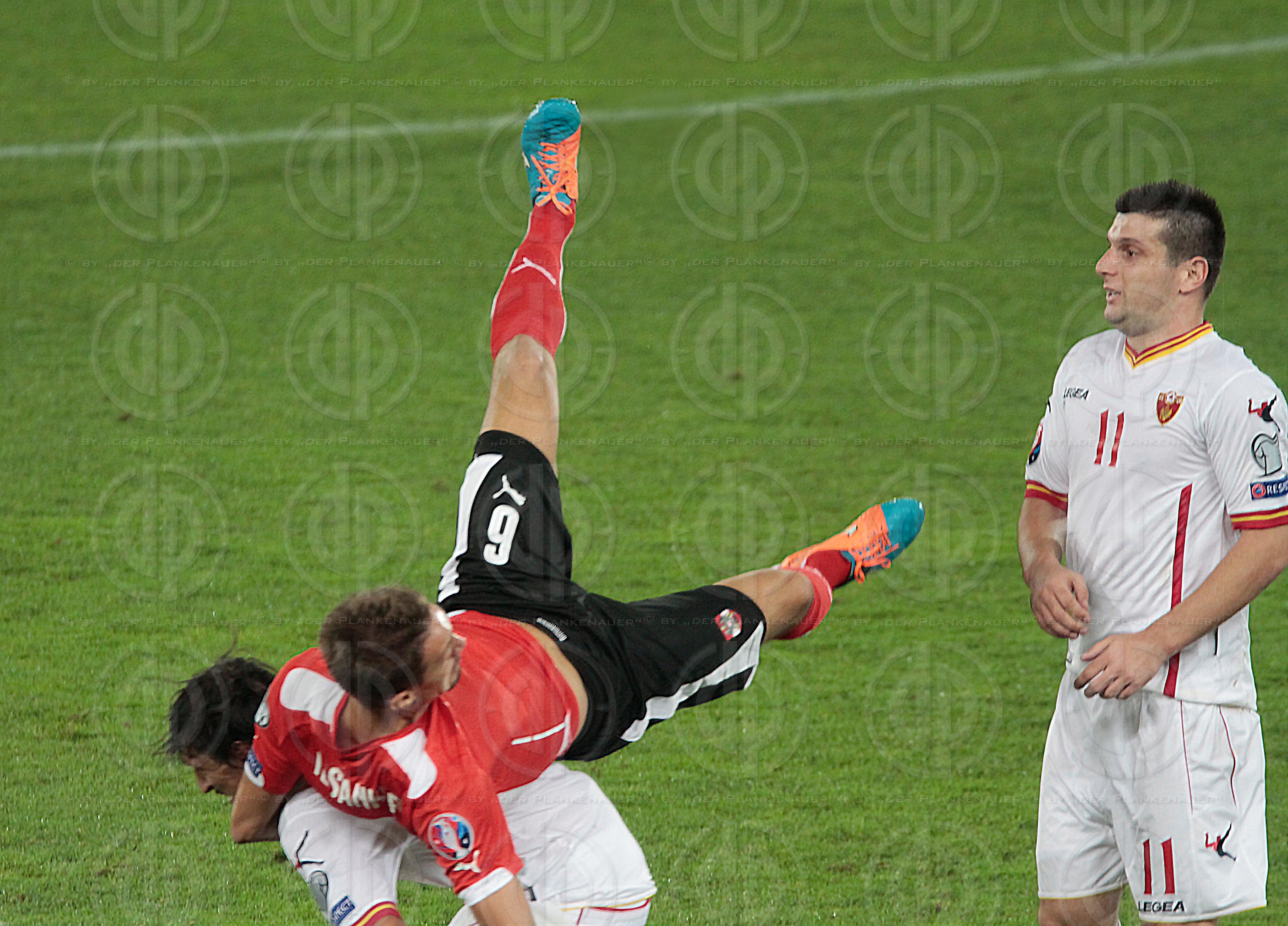 EM 2016-Qualifikationsrunde Oesterreich vs. Montenegro (1:0)