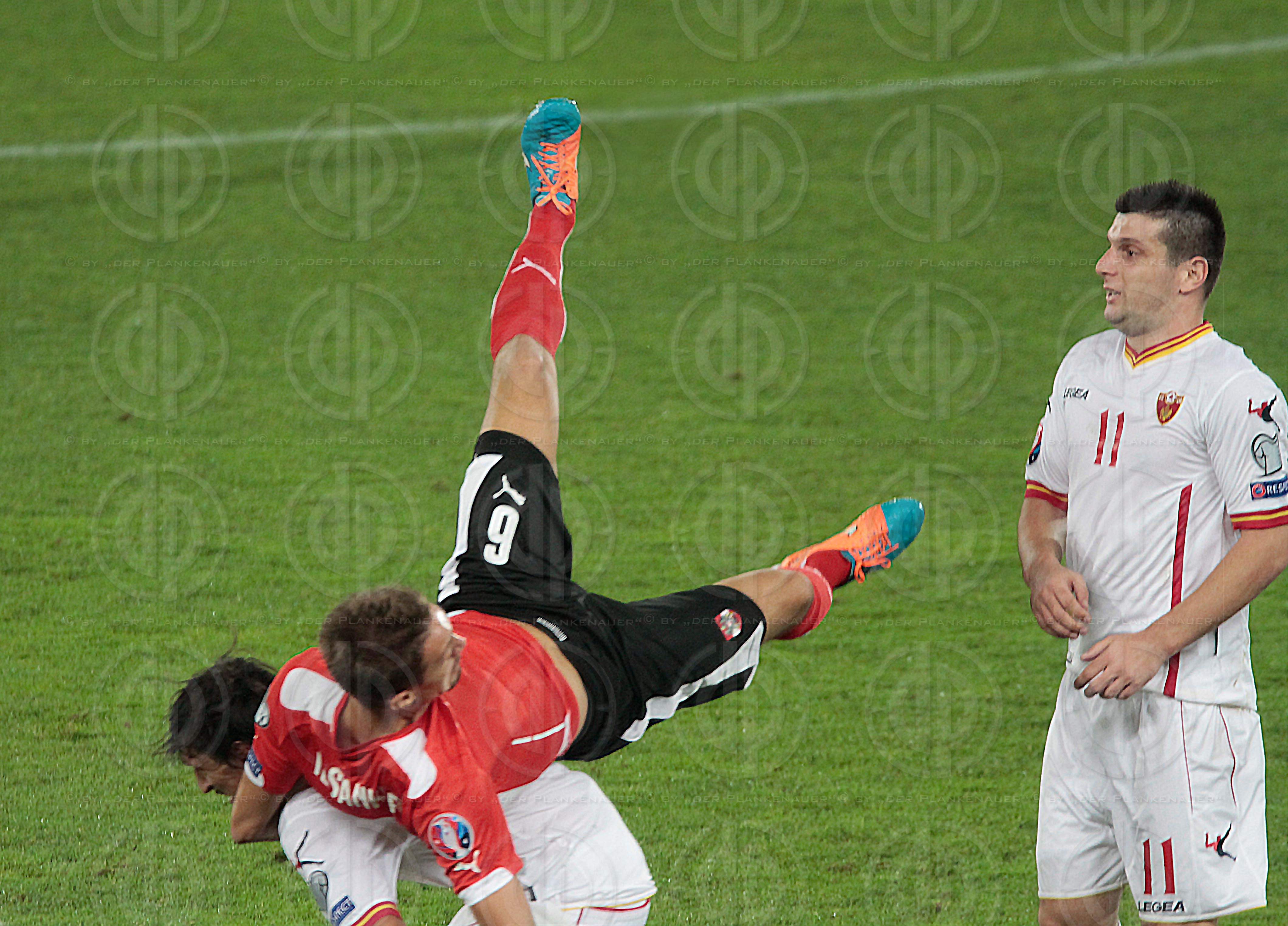 EM 2016-Qualifikationsrunde Oesterreich vs. Montenegro (1:0)