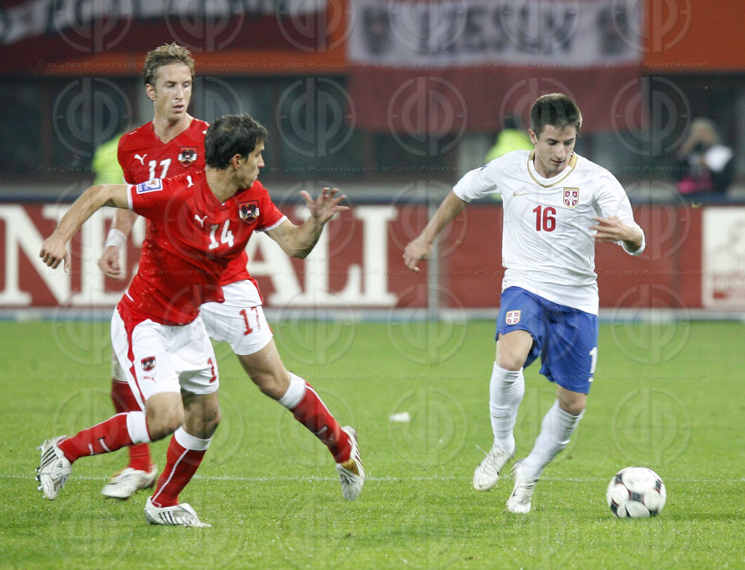 WM-Qualifikation Österreich vs. Serbien (1:3)