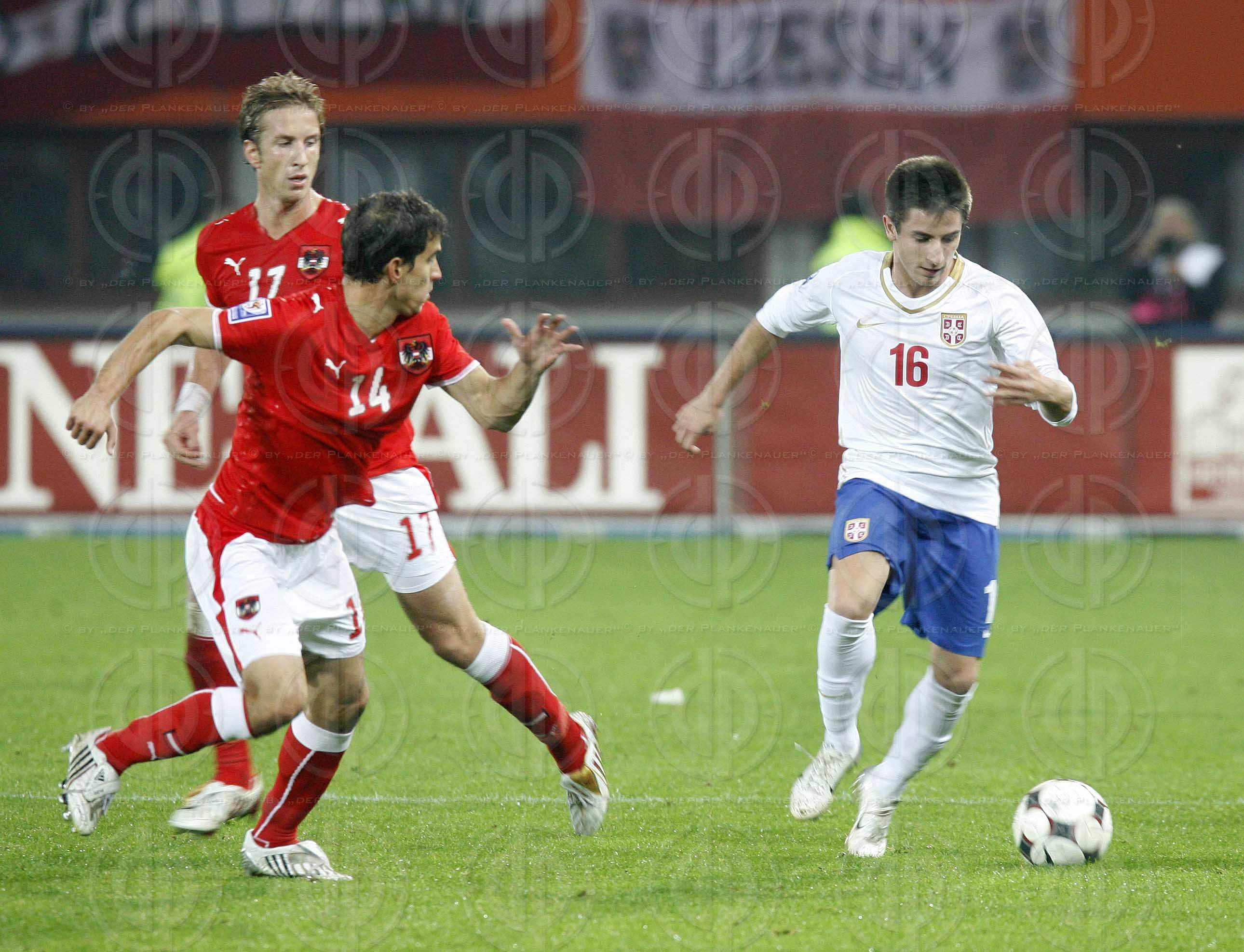WM-Qualifikation Österreich vs. Serbien (1:3)