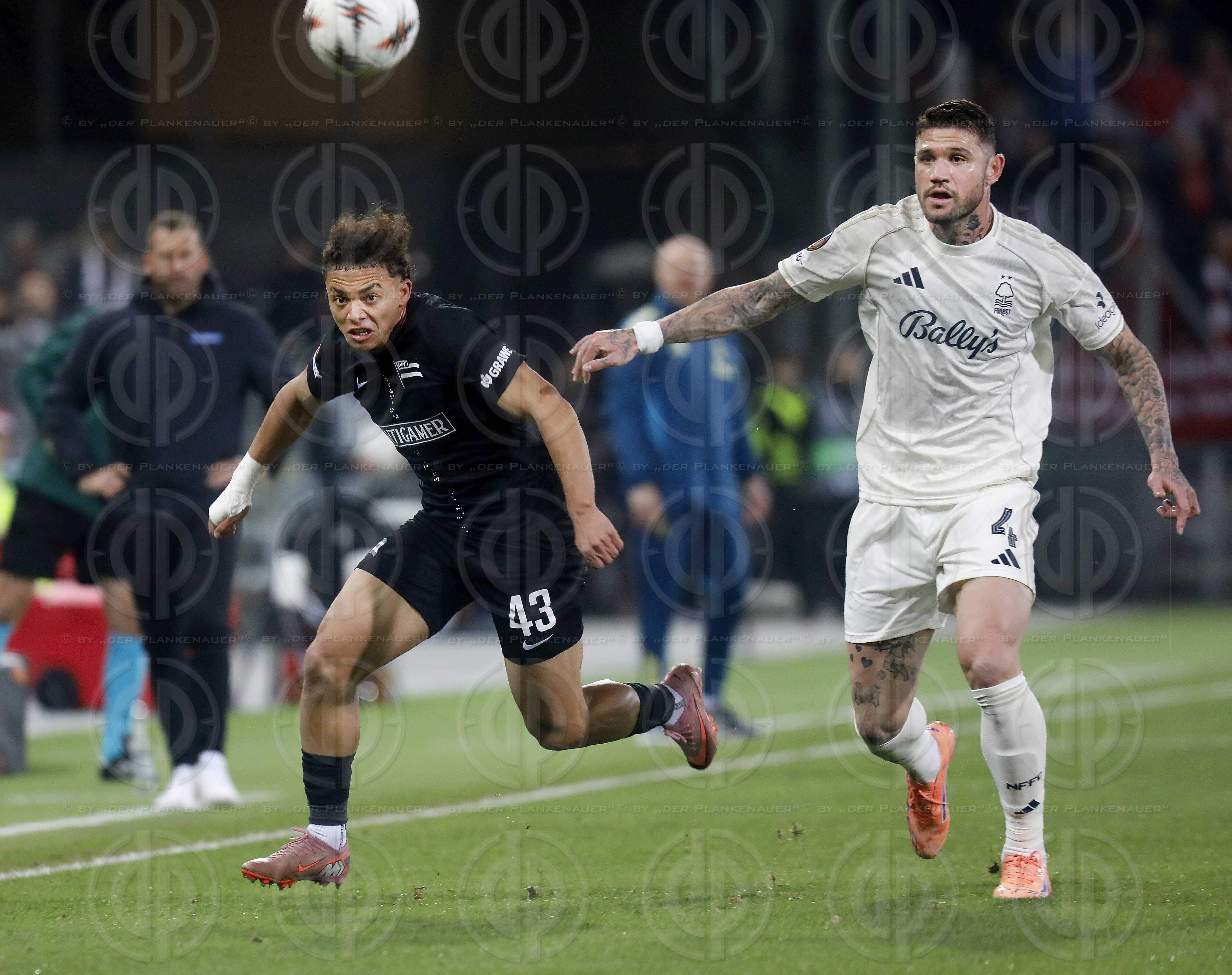 UEL SK Sturm vs. Nottingham Forest FC (0:0) am 06.11.2025