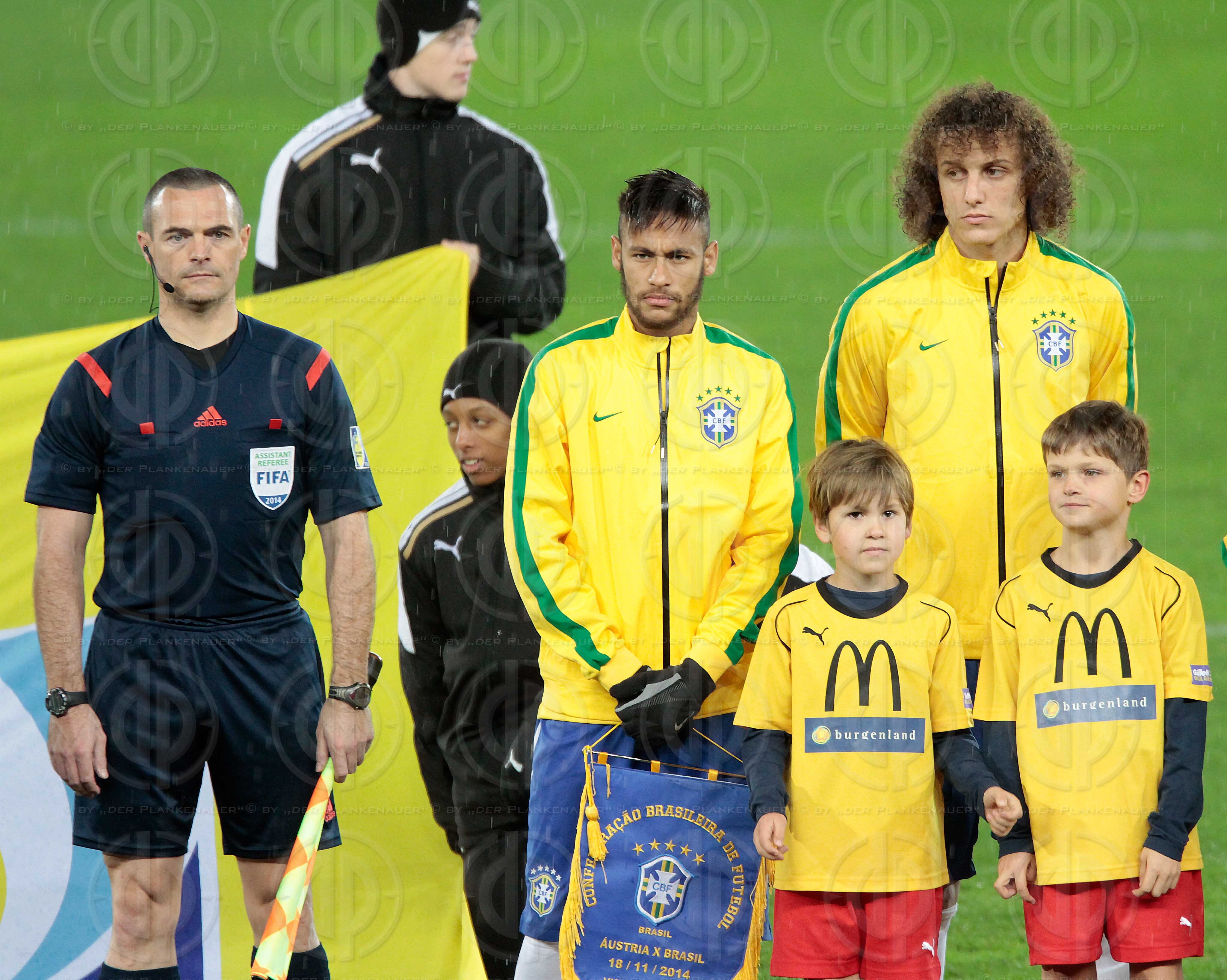 Freundschaftliches Laenderspiel Oesterreich vs. Brasilien (1:2)