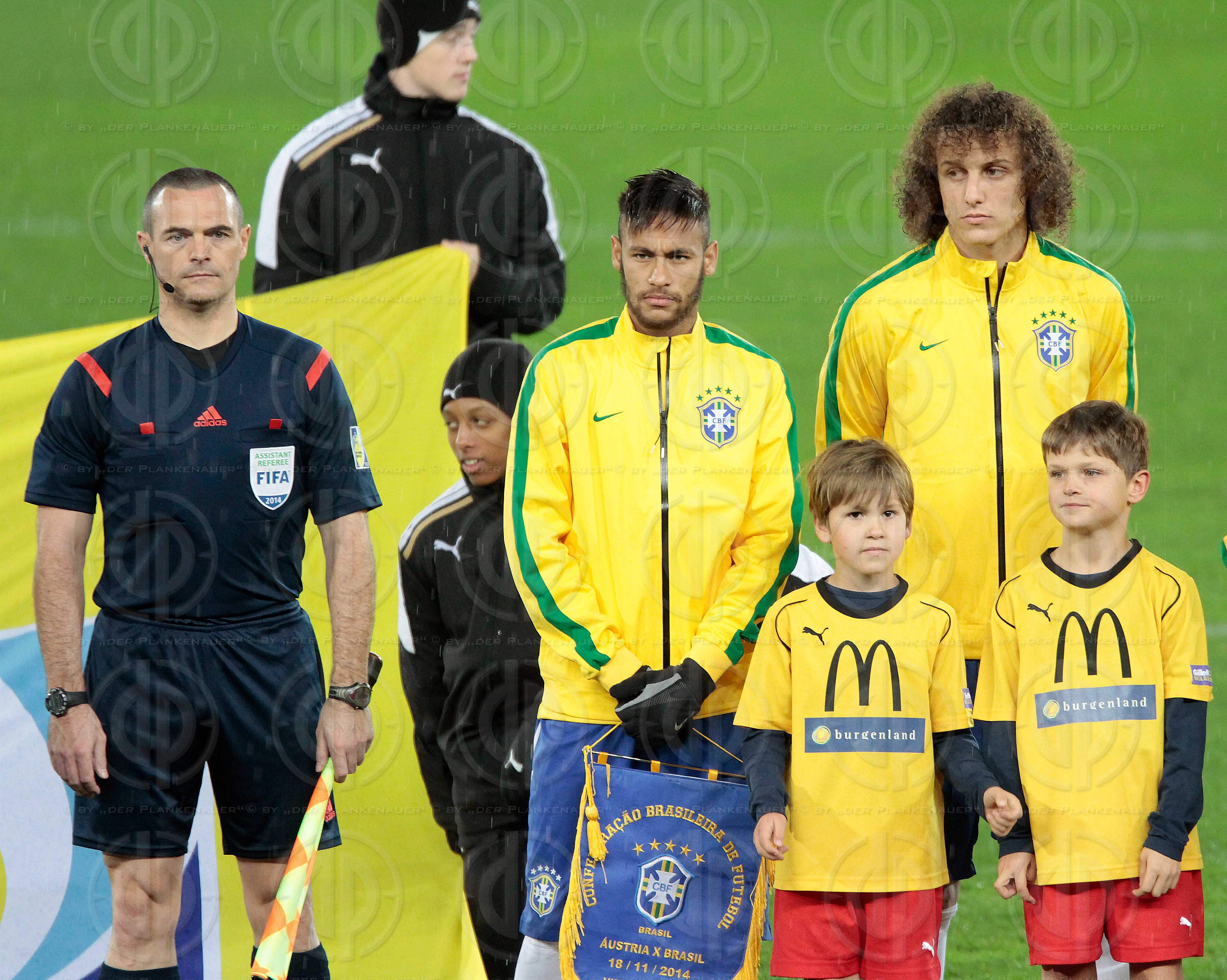 Freundschaftliches Laenderspiel Oesterreich vs. Brasilien (1:2)