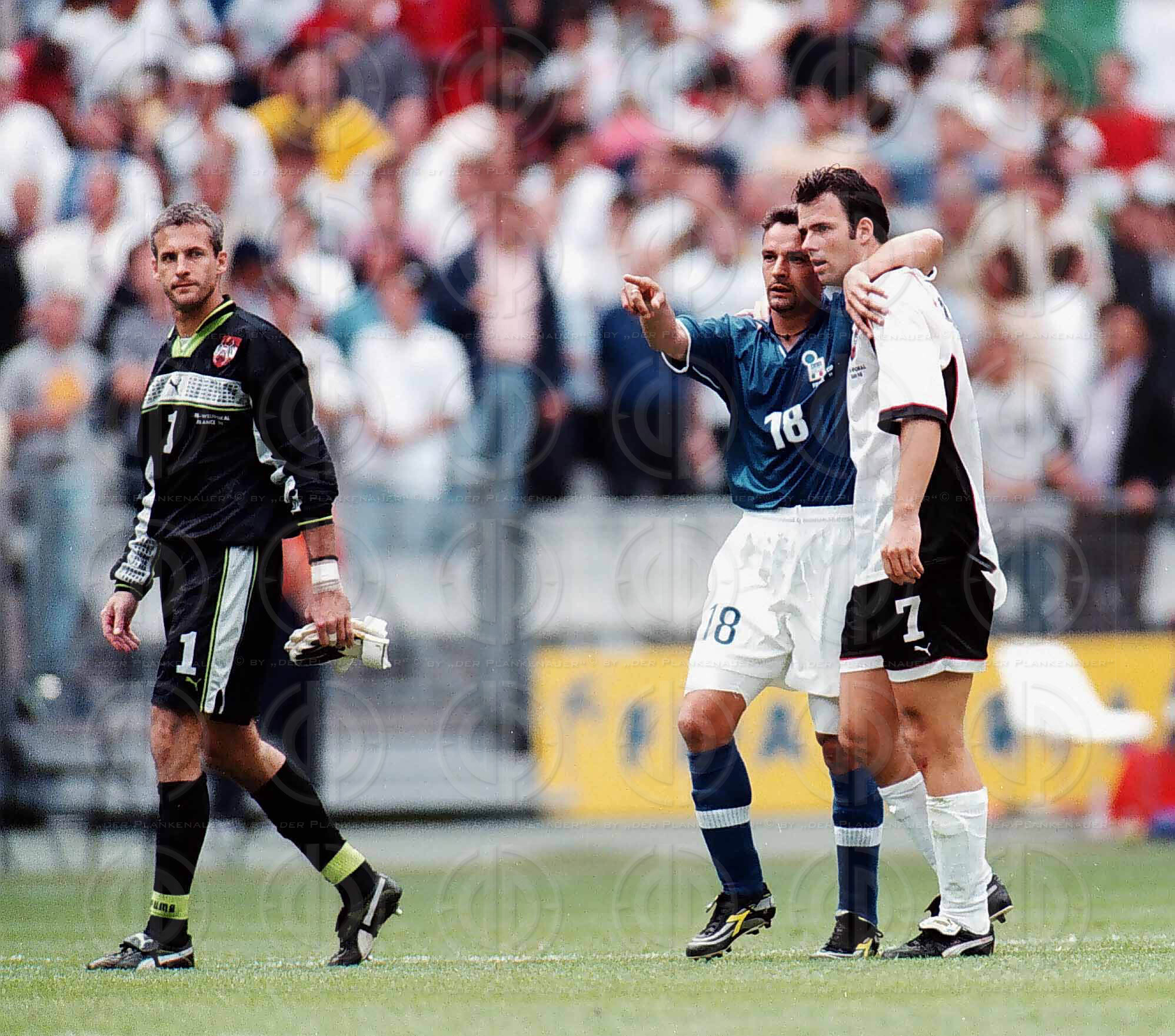 WM 1998 Frankreich Italien vs. Österreich 2:1