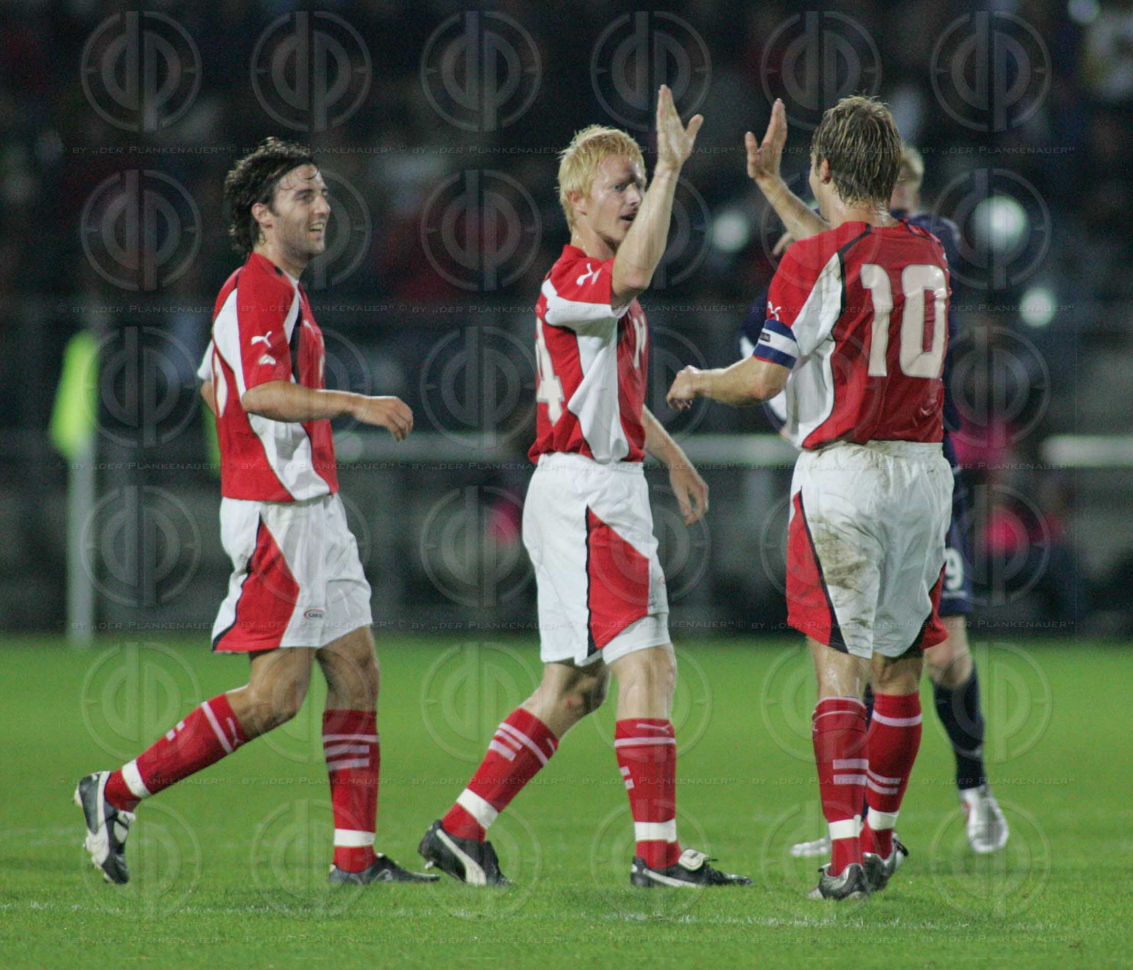 Länderspiel Österreich vs. Schottland